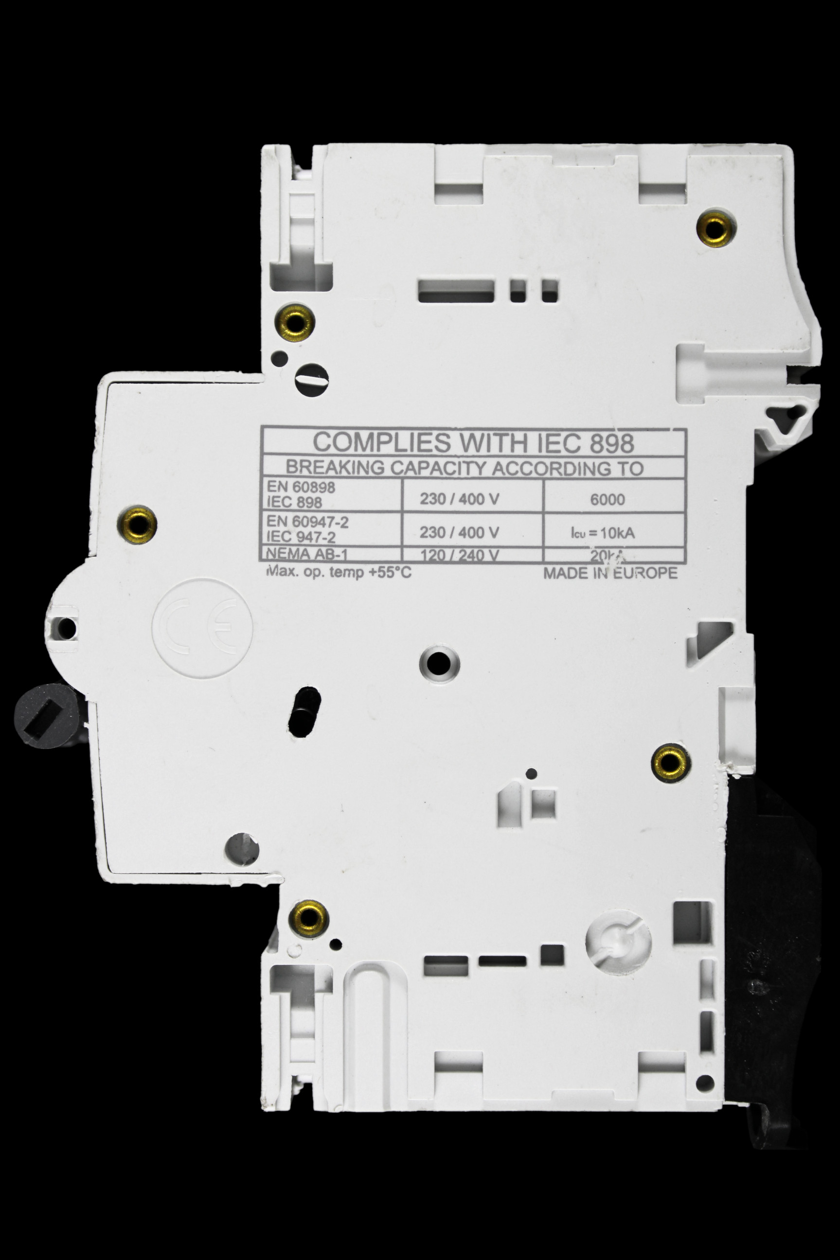 DORMAN SMITH 16 AMP CURVE D 6kA TRIPLE POLE MCB CIRCUIT BREAKER AT16D BC