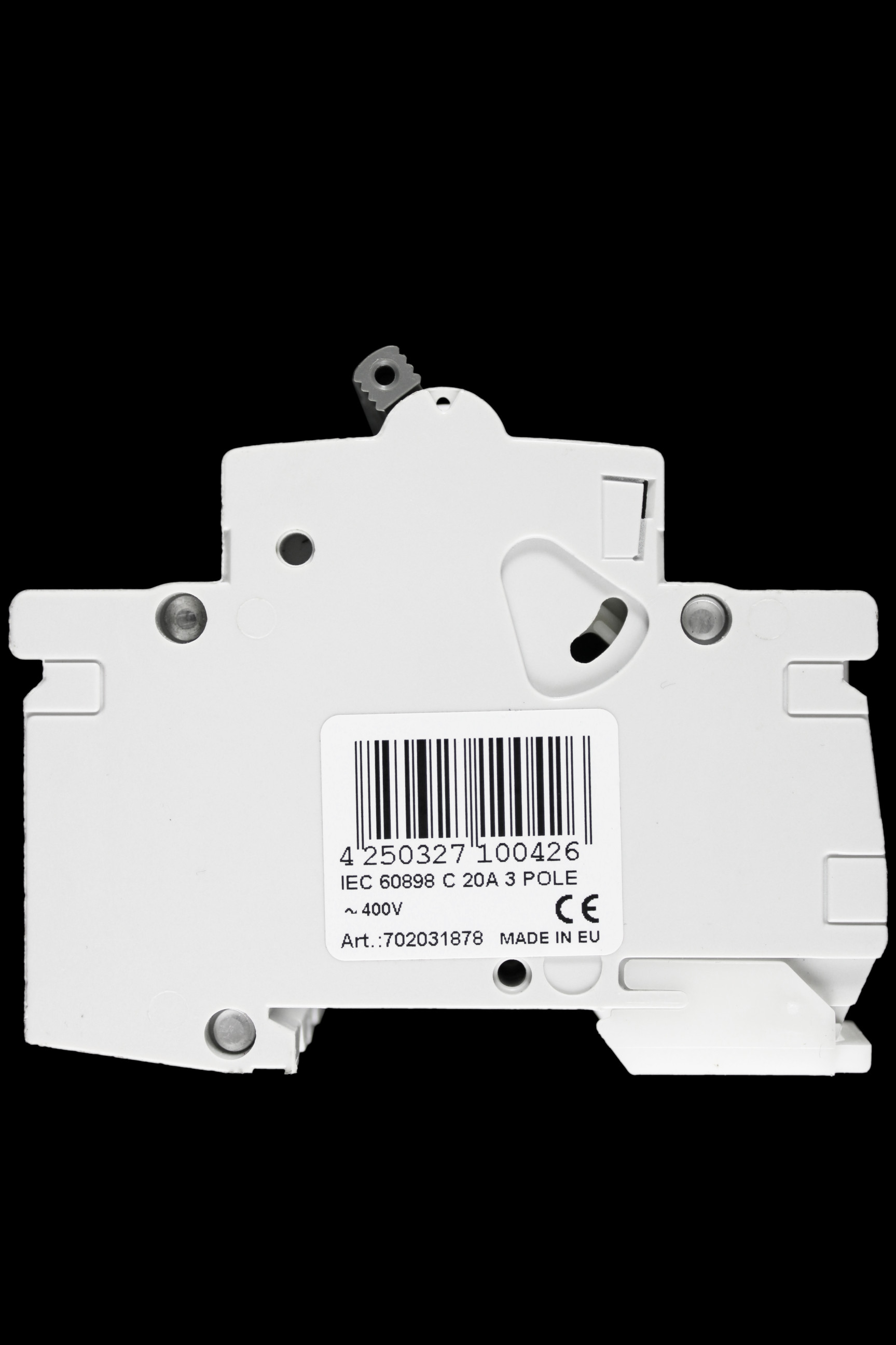 DORMAN SMITH 20 AMP CURVE C 10kA TRIPLE POLE MCB CIRCUIT BREAKER K3PC20