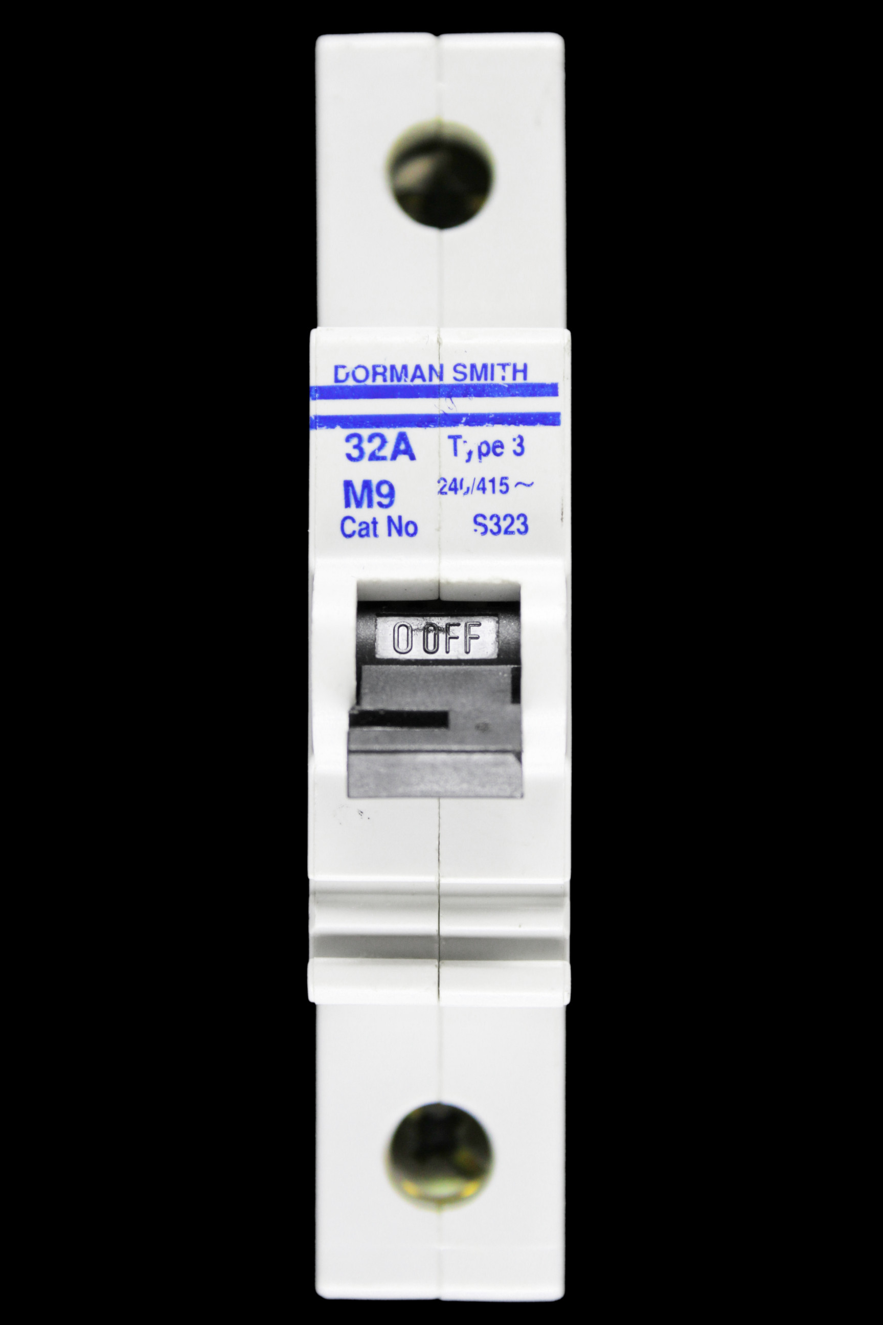 DORMAN SMITH 32 AMP TYPE 3 M9 MCB CIRCUIT BREAKER S323