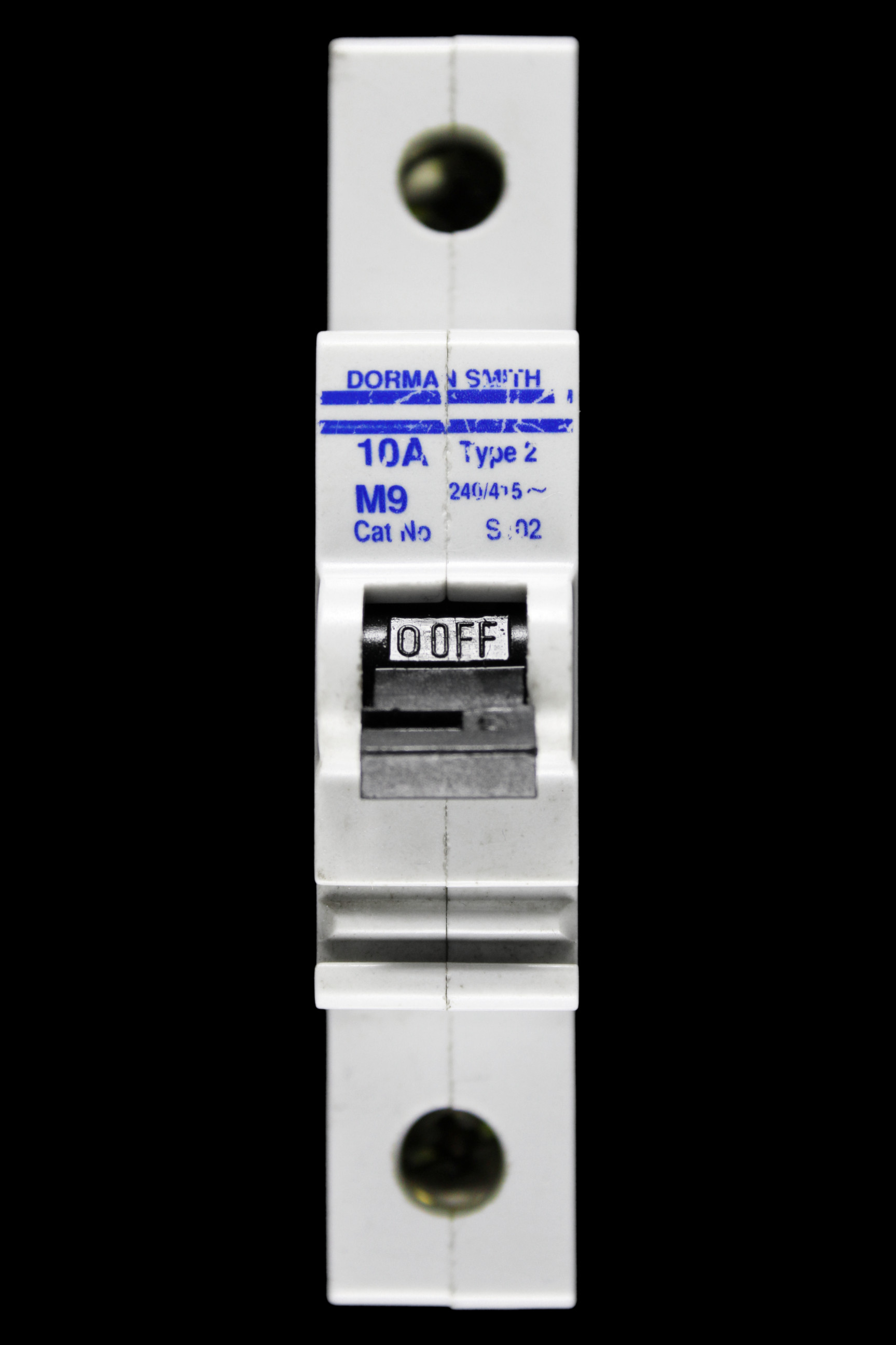 DORMAN SMITH 10 AMP TYPE 2 M9 MCB CIRCUIT BREAKER S102