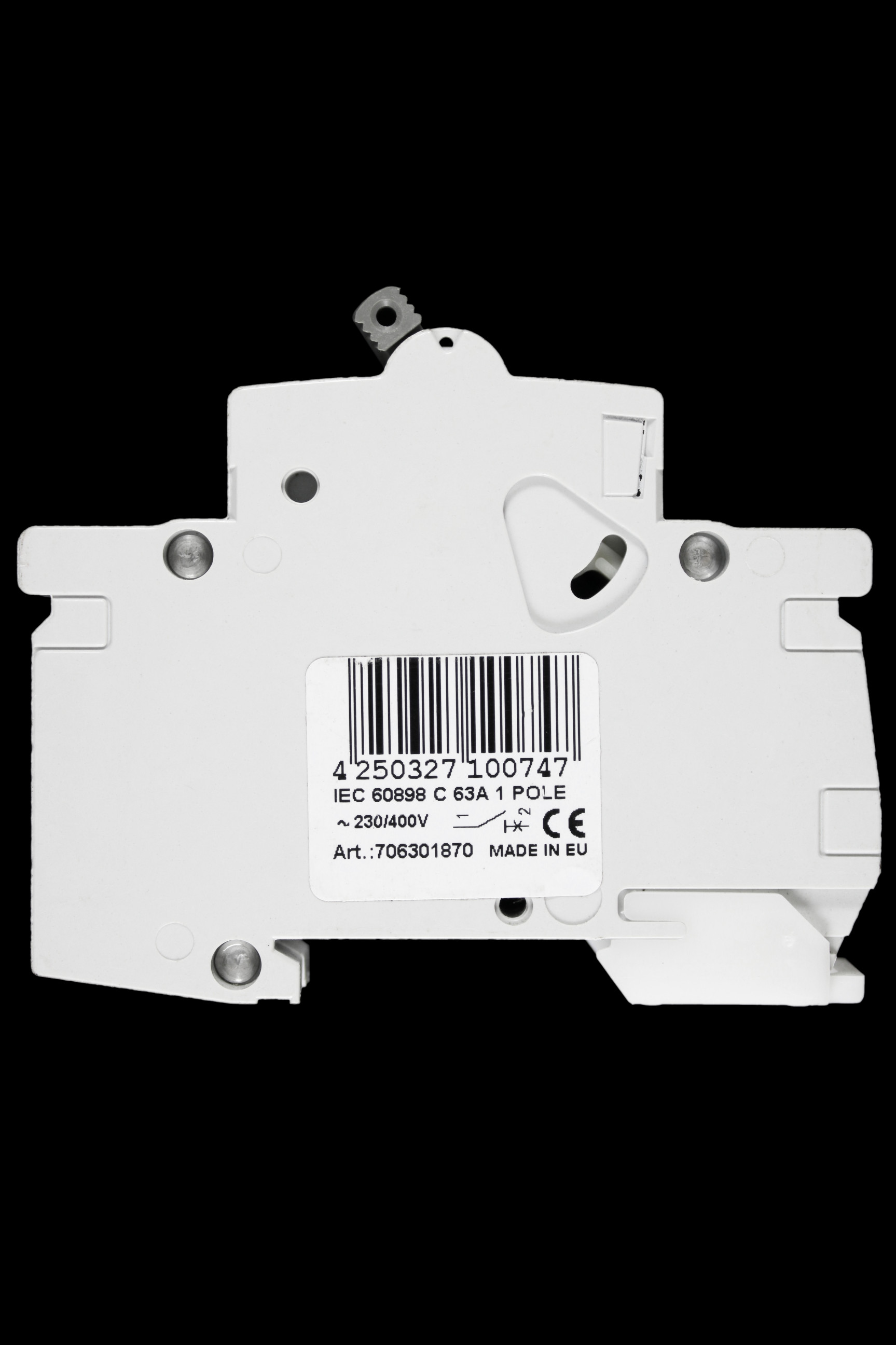 DORMAN SMITH 63 AMP CURVE C 10kA MCB CIRCUIT BREAKER K1PC63
