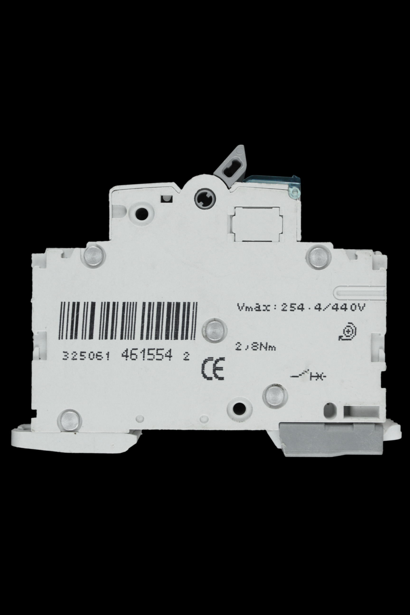HAGER 25 AMP CURVE C 10kA MCB CIRCUIT BREAKER NCN125A 461554