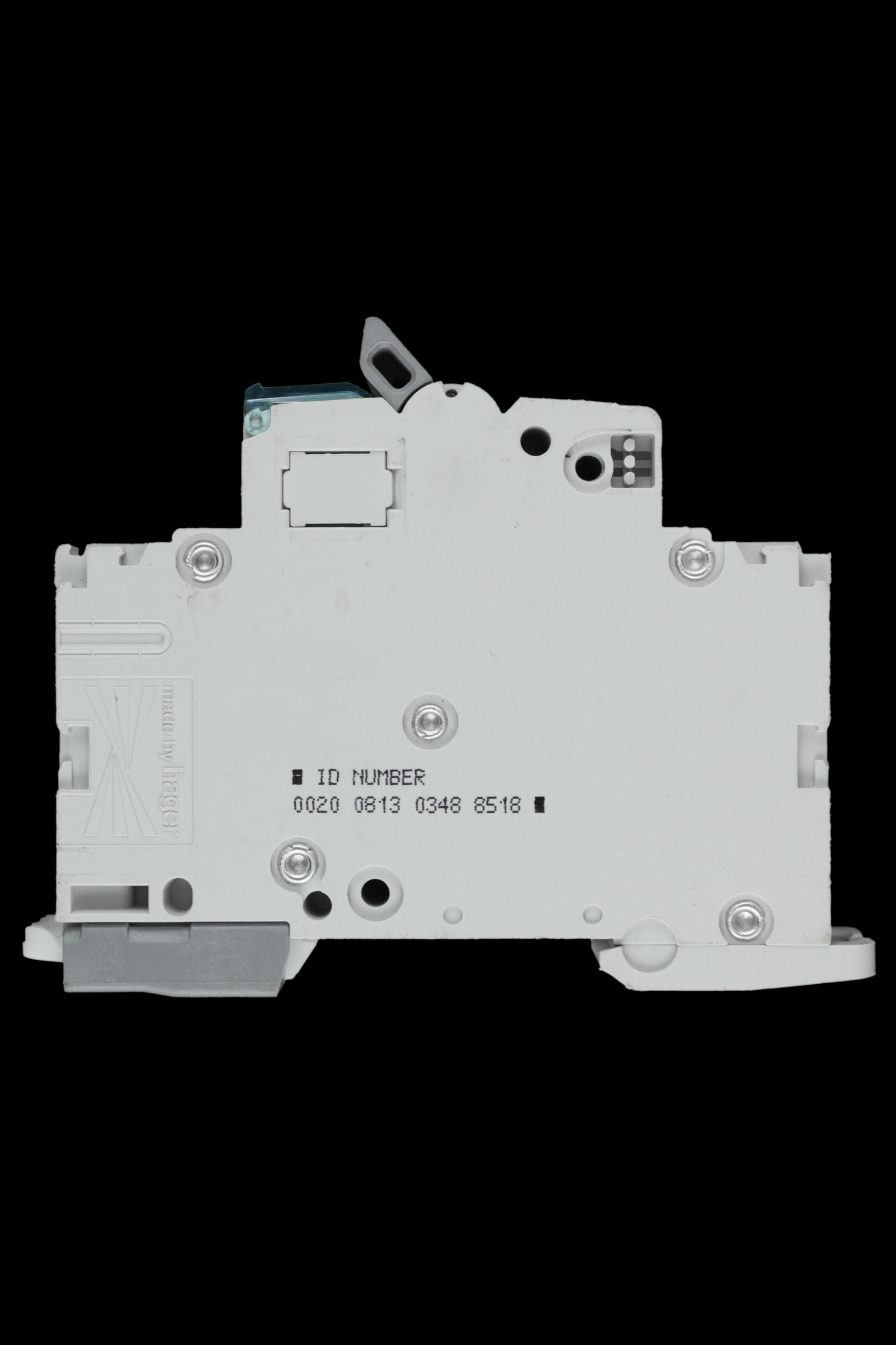 HAGER 25 AMP CURVE C 10kA MCB CIRCUIT BREAKER NCN125A 461554