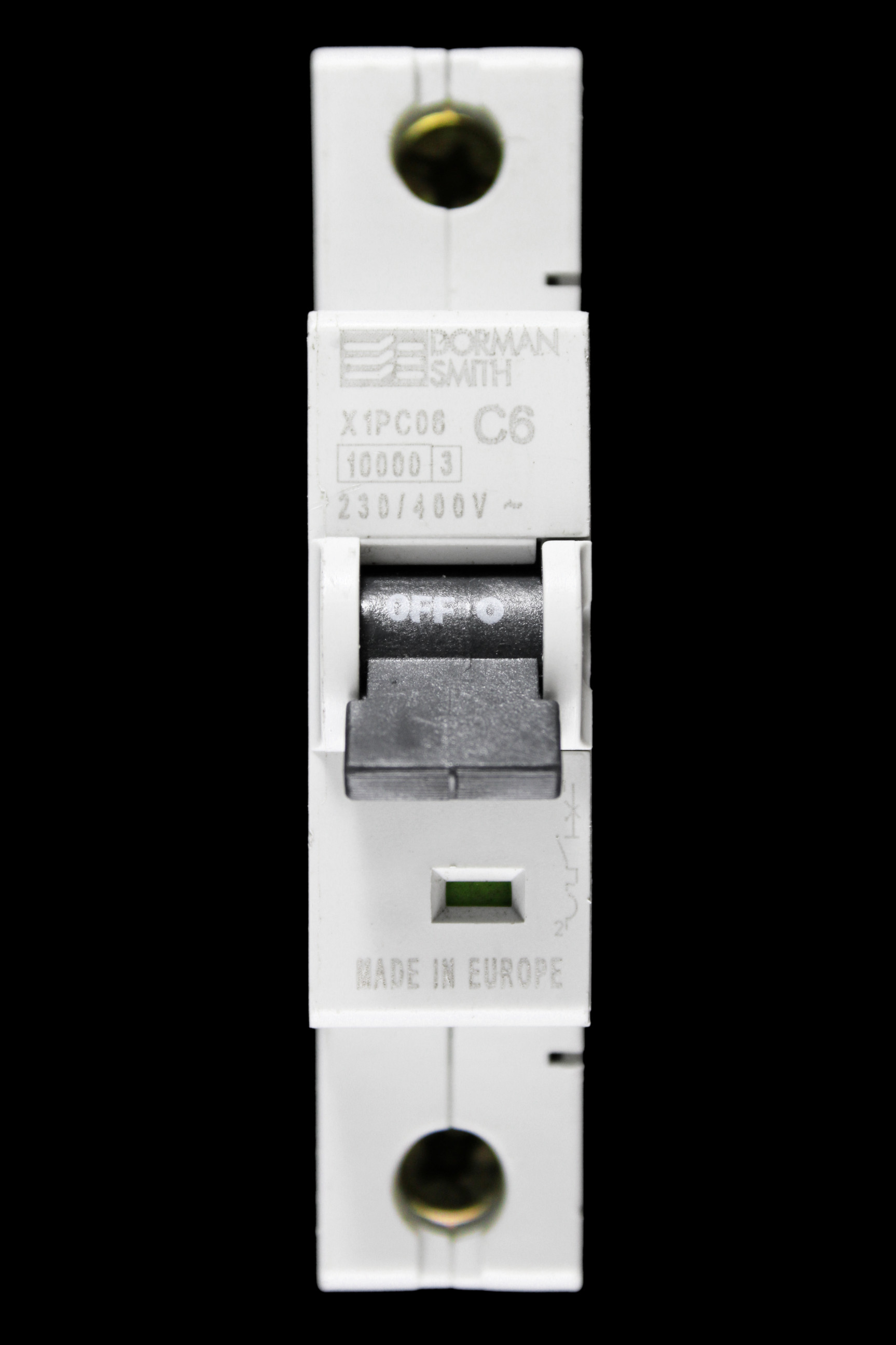 DORMAN SMITH 6 AMP CURVE C 10kA MCB CIRCUIT BREAKER X1PC06