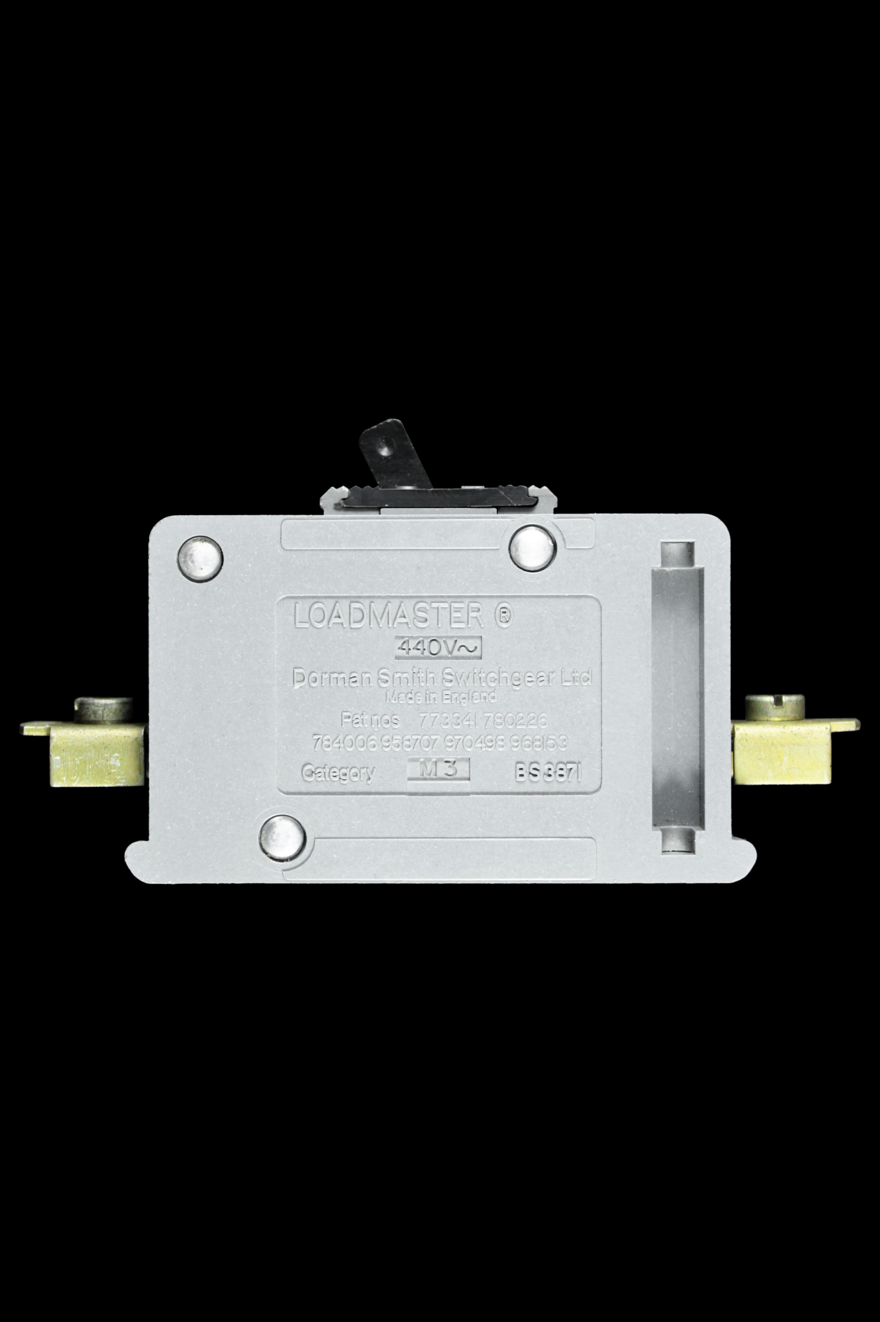 DORMAN SMITH 5 AMP M3 MCB CIRCUIT BREAKER 440V LOADMASTER GREY