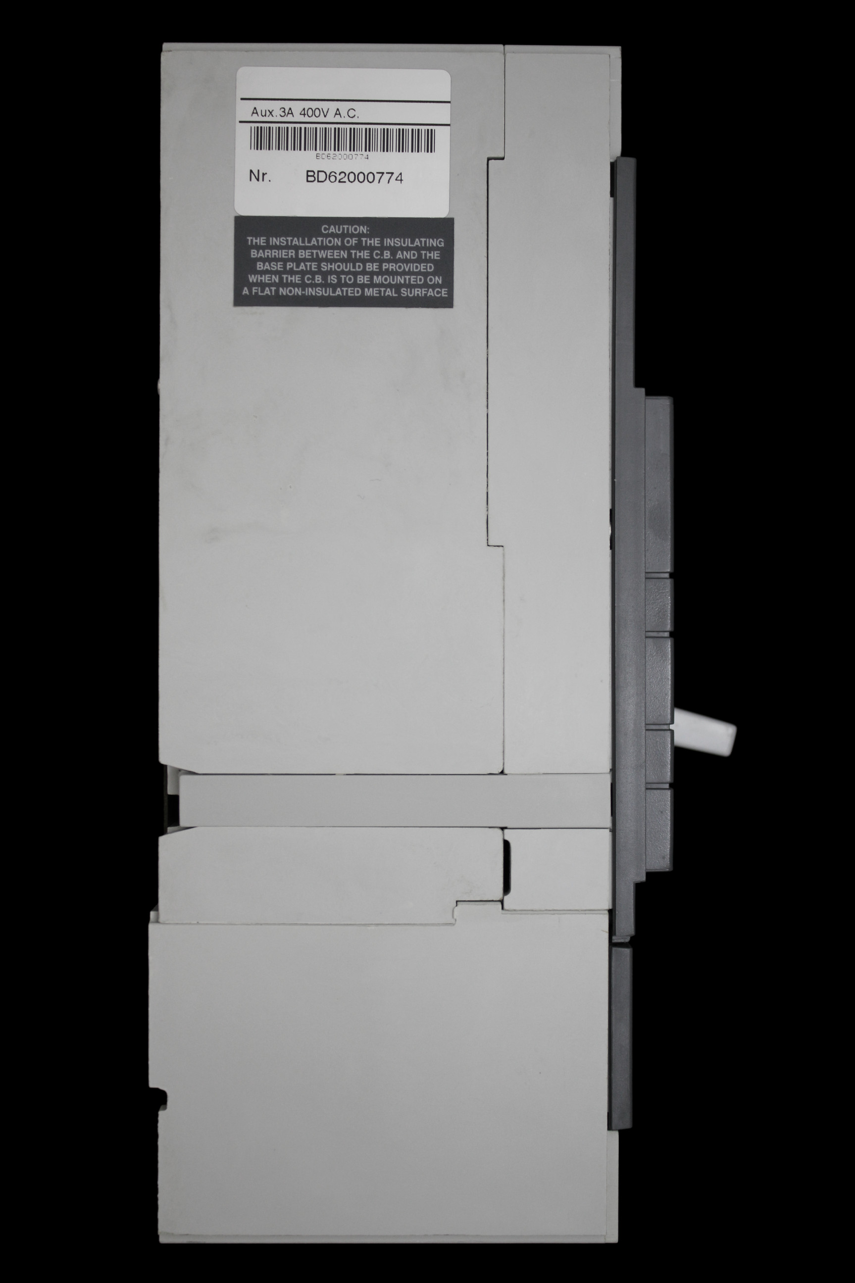ABB 400 AMP 35kA TRIPLE POLE MCCB SACE ISOMAX S5N 1SDA017717R1