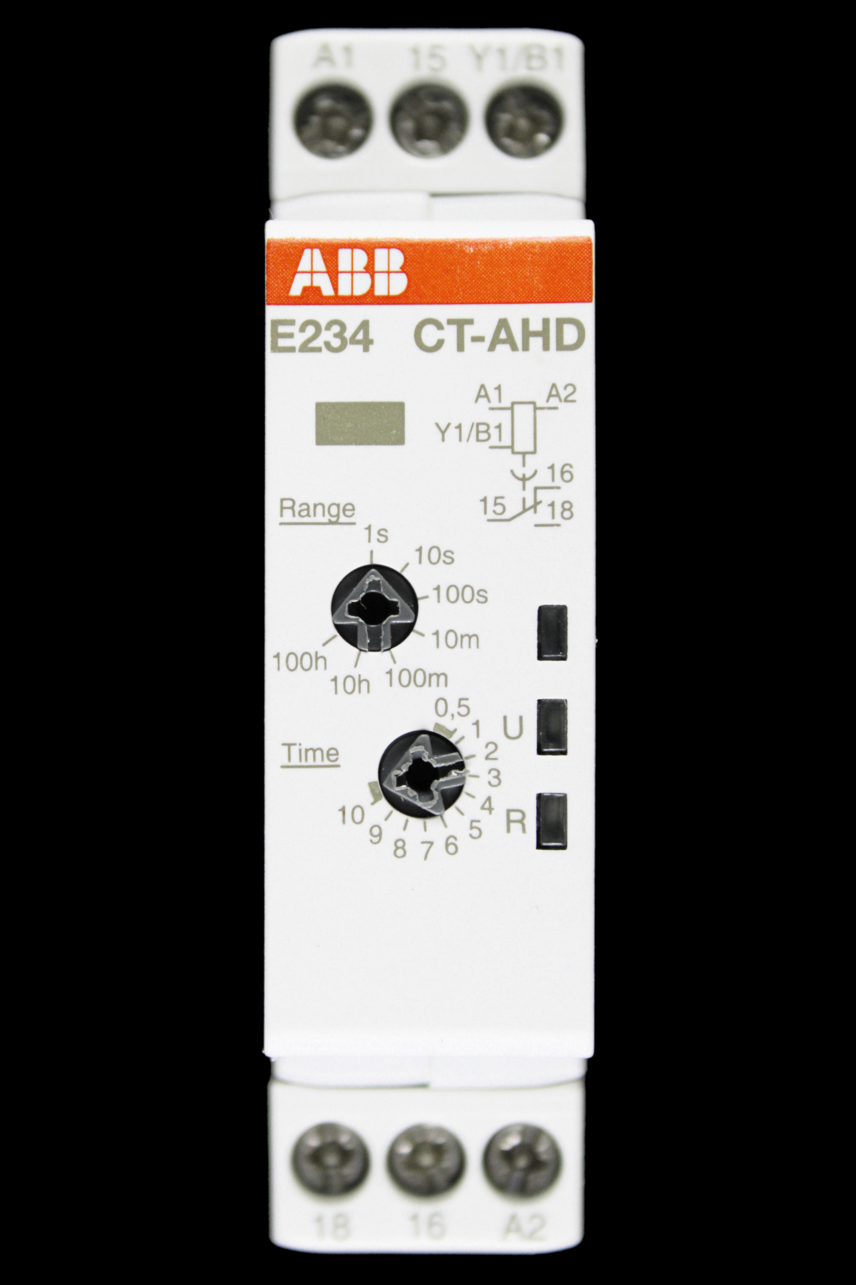 ABB SUPPLY TIME RELAY OFF-DELAY WITH AUX CT-AHD.12 1SVR500110R0000 E234