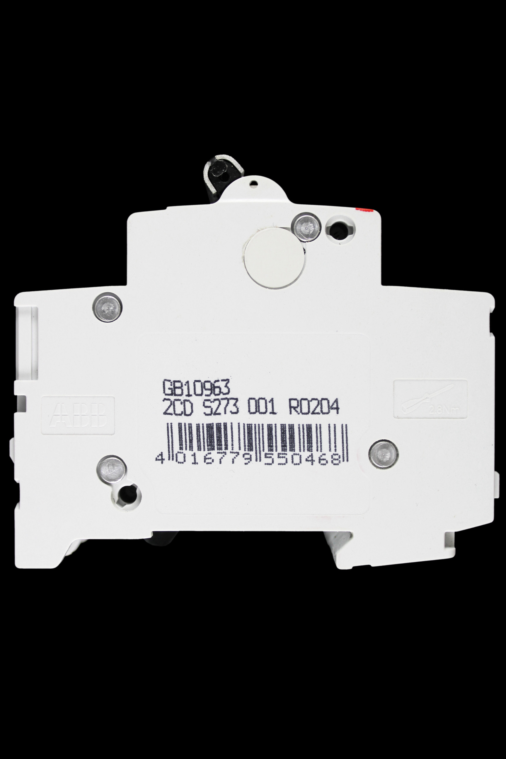 ABB 20 AMP CURVE C 10kA TRIPLE POLE MCB CIRCUIT BREAKER S203M 2CDS273001R0204