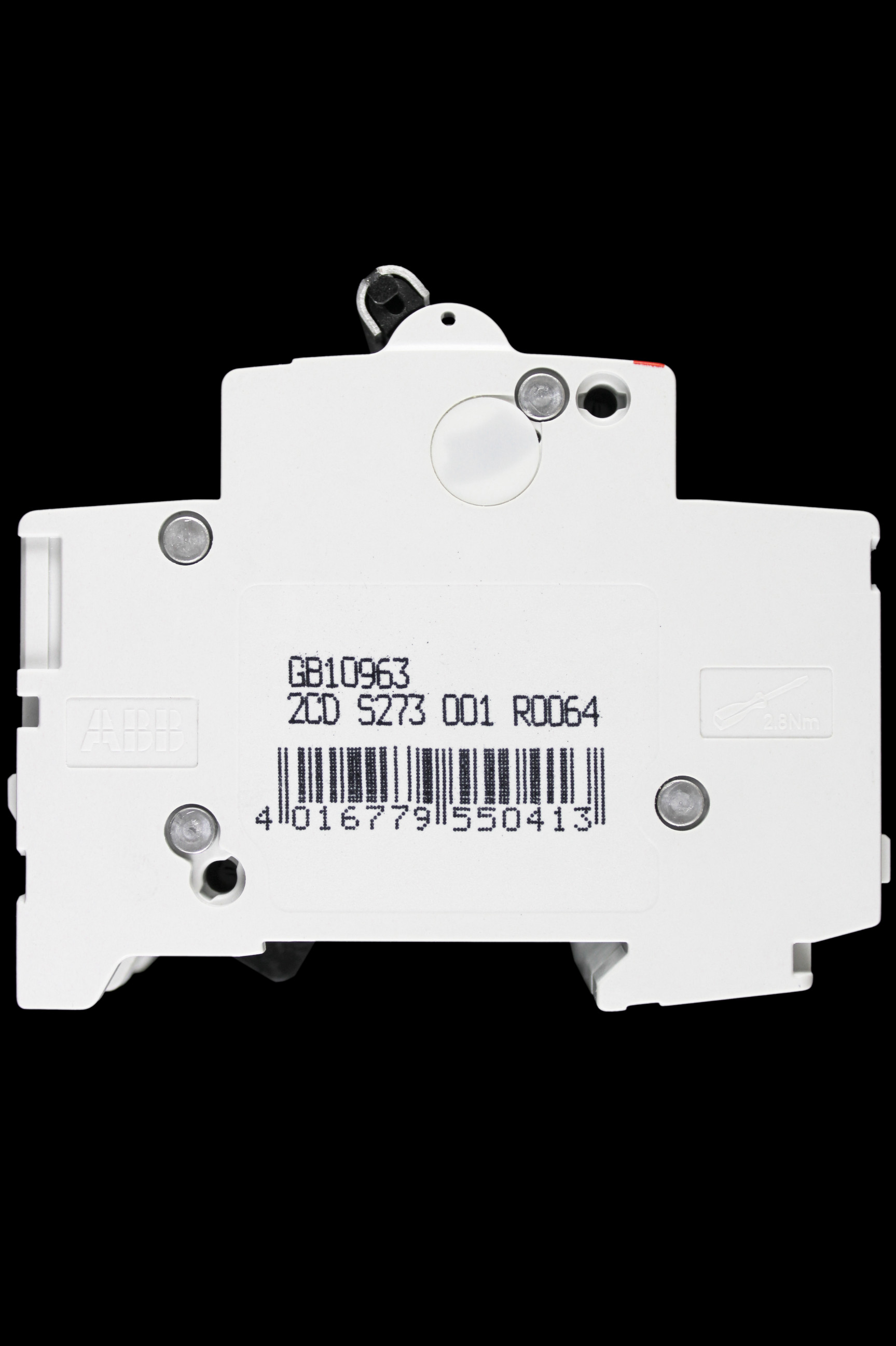ABB 6 AMP CURVE C 10kA TRIPLE POLE MCB CIRCUIT BREAKER S203M 2CDS273001R0064