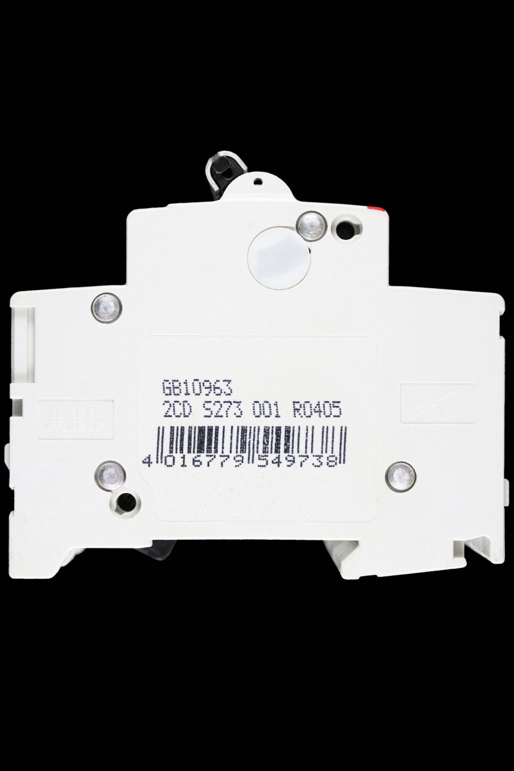 ABB 40 AMP CURVE B 10kA TRIPLE POLE MCB CIRCUIT BREAKER S203M 2CDS273001R0405