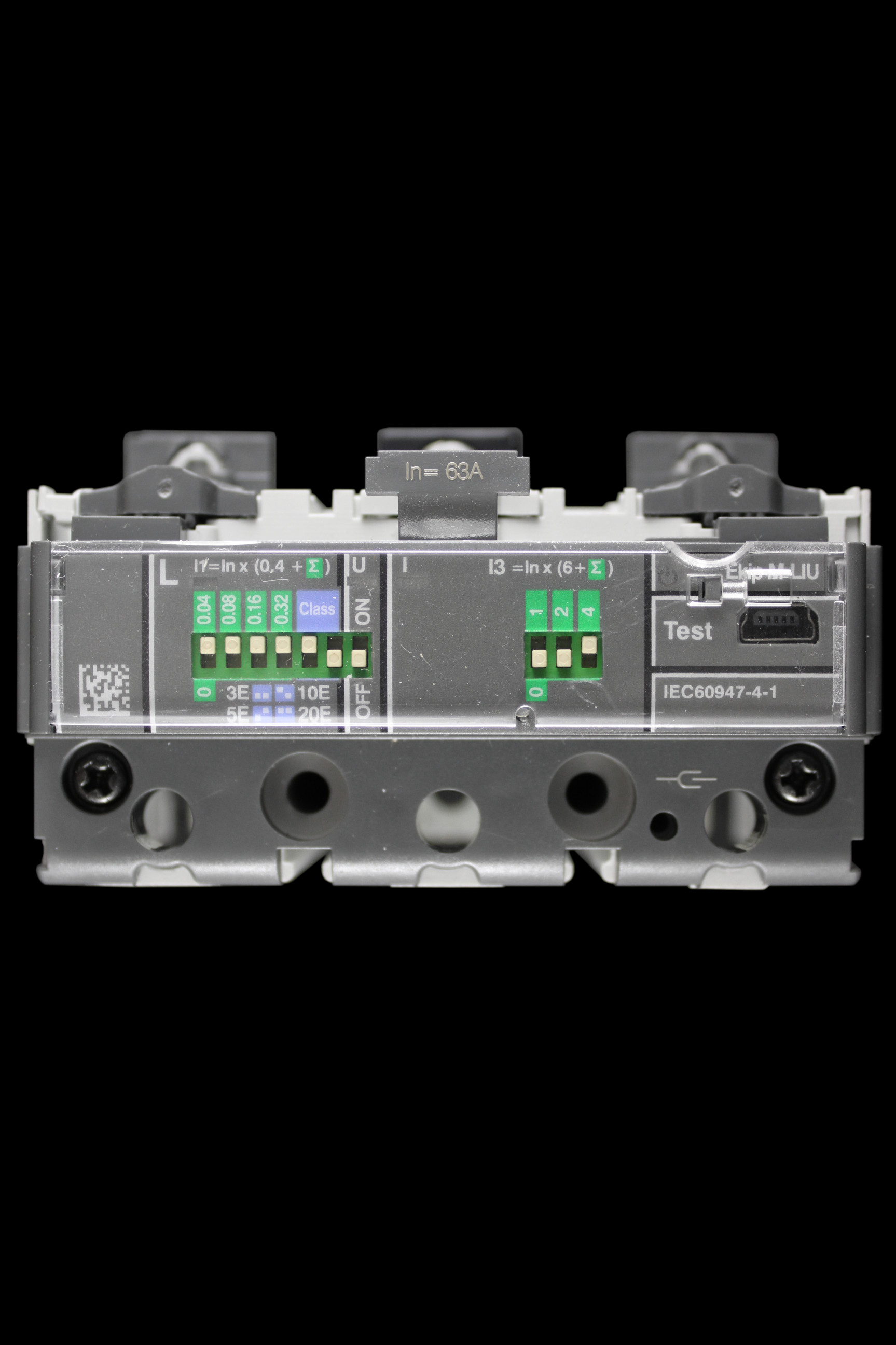 ABB 63 AMP TRIPLE POLE TRIP UNIT EKIP M DIP LIU XT2 1SDA067353R1