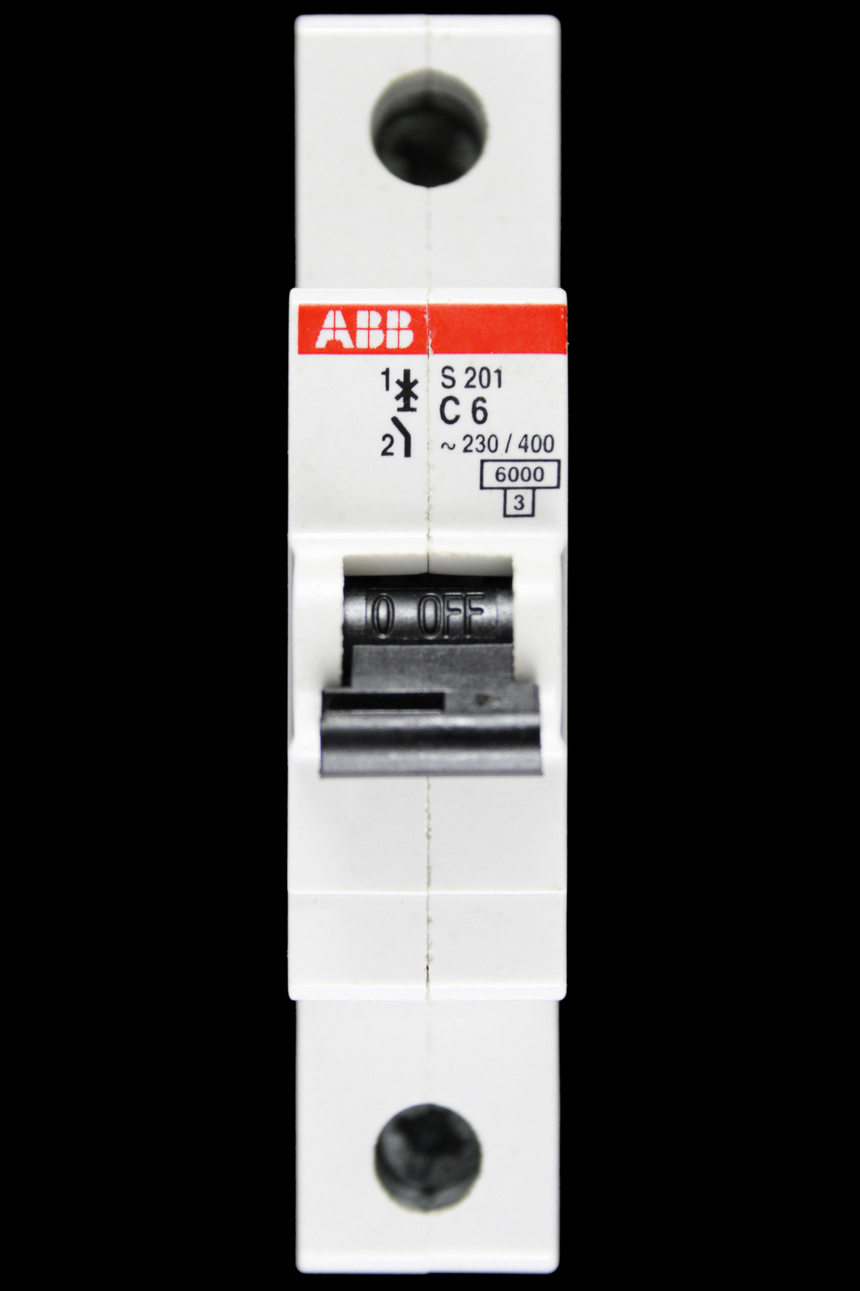 ABB 6 AMP CURVE C 6kA MCB CIRCUIT BREAKER 2CDS251001R0064 S201