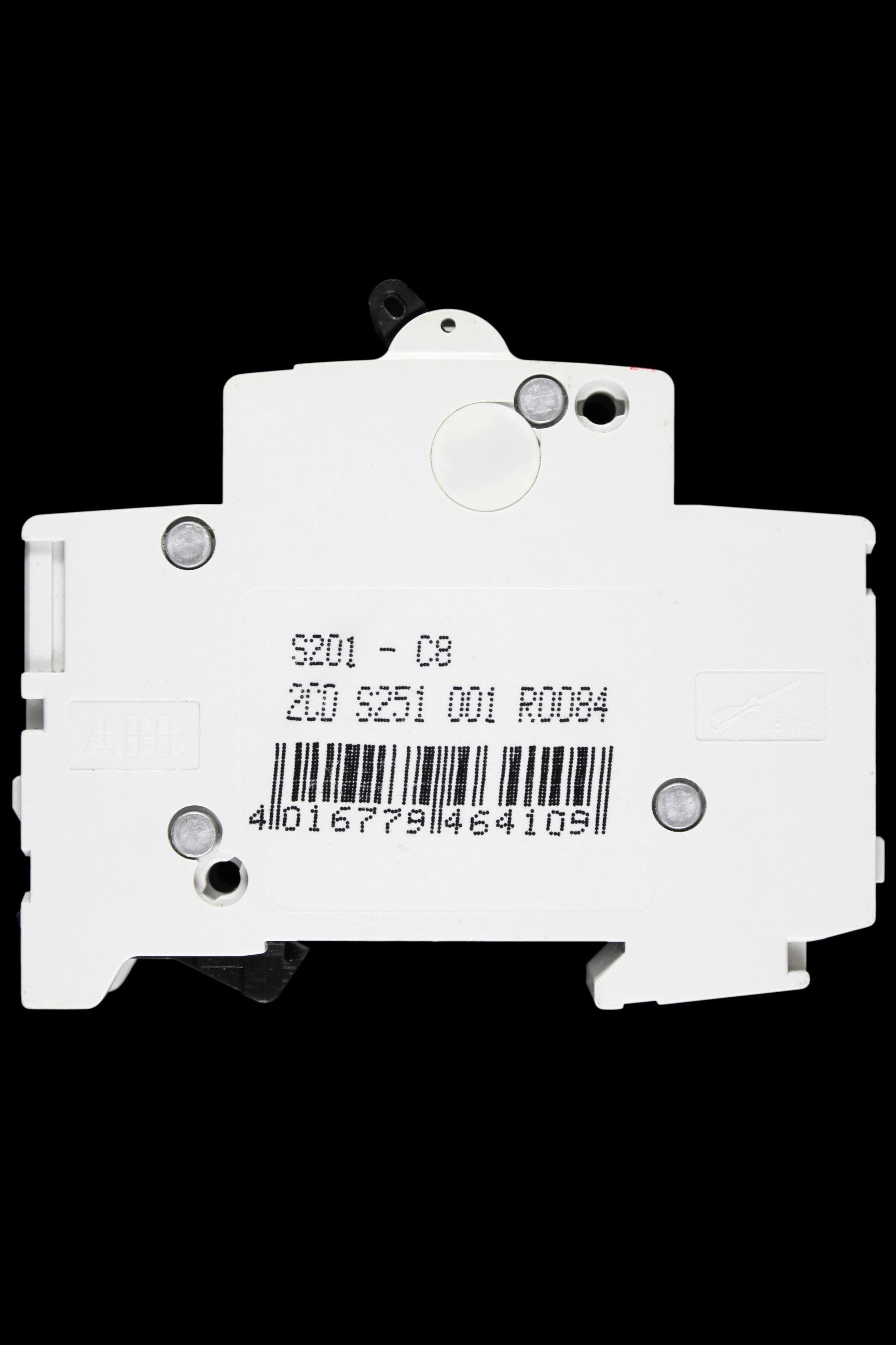 ABB 8 AMP CURVE C 6kA MCB CIRCUIT BREAKER 2CDS251001R0084 S201