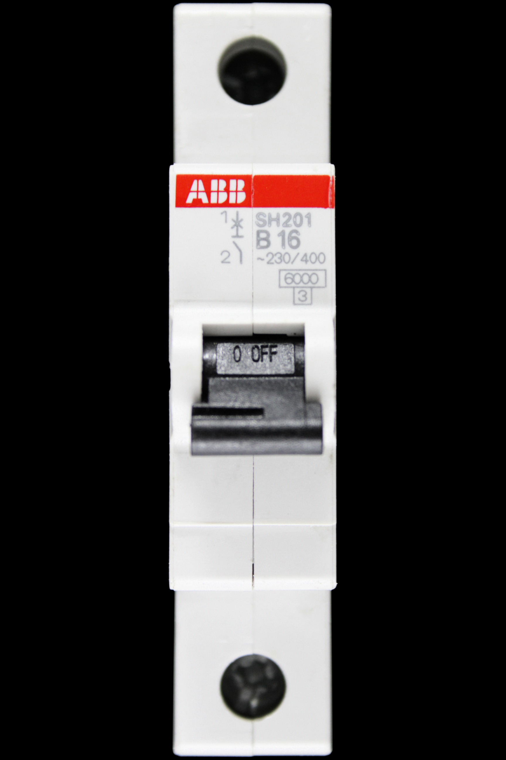 ABB 16 AMP CURVE B 6kA MCB CIRCUIT BREAKER 2CDS211001R0165 SH201