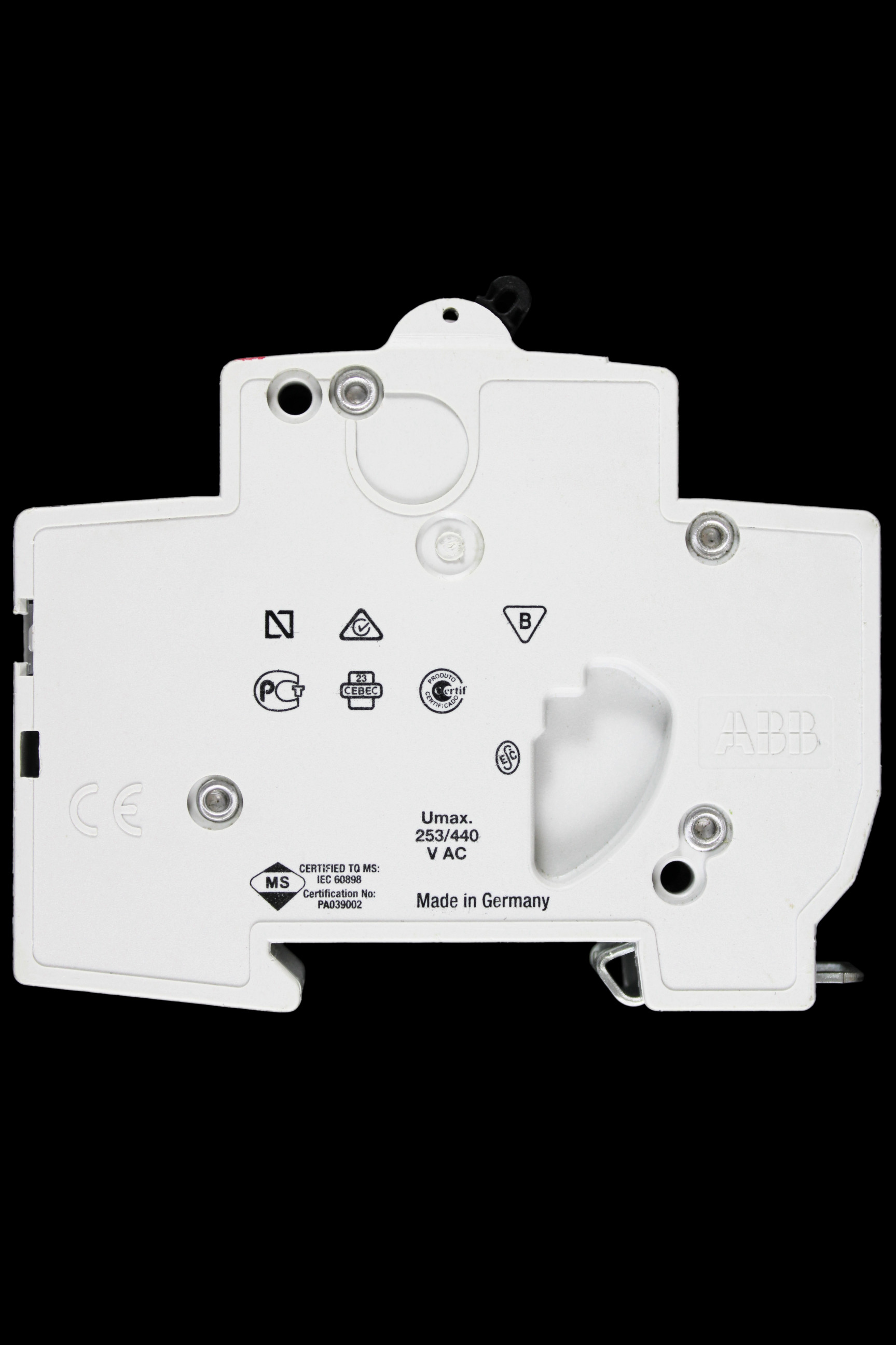 ABB 6 AMP CURVE C 6kA MCB CIRCUIT BREAKER SH201