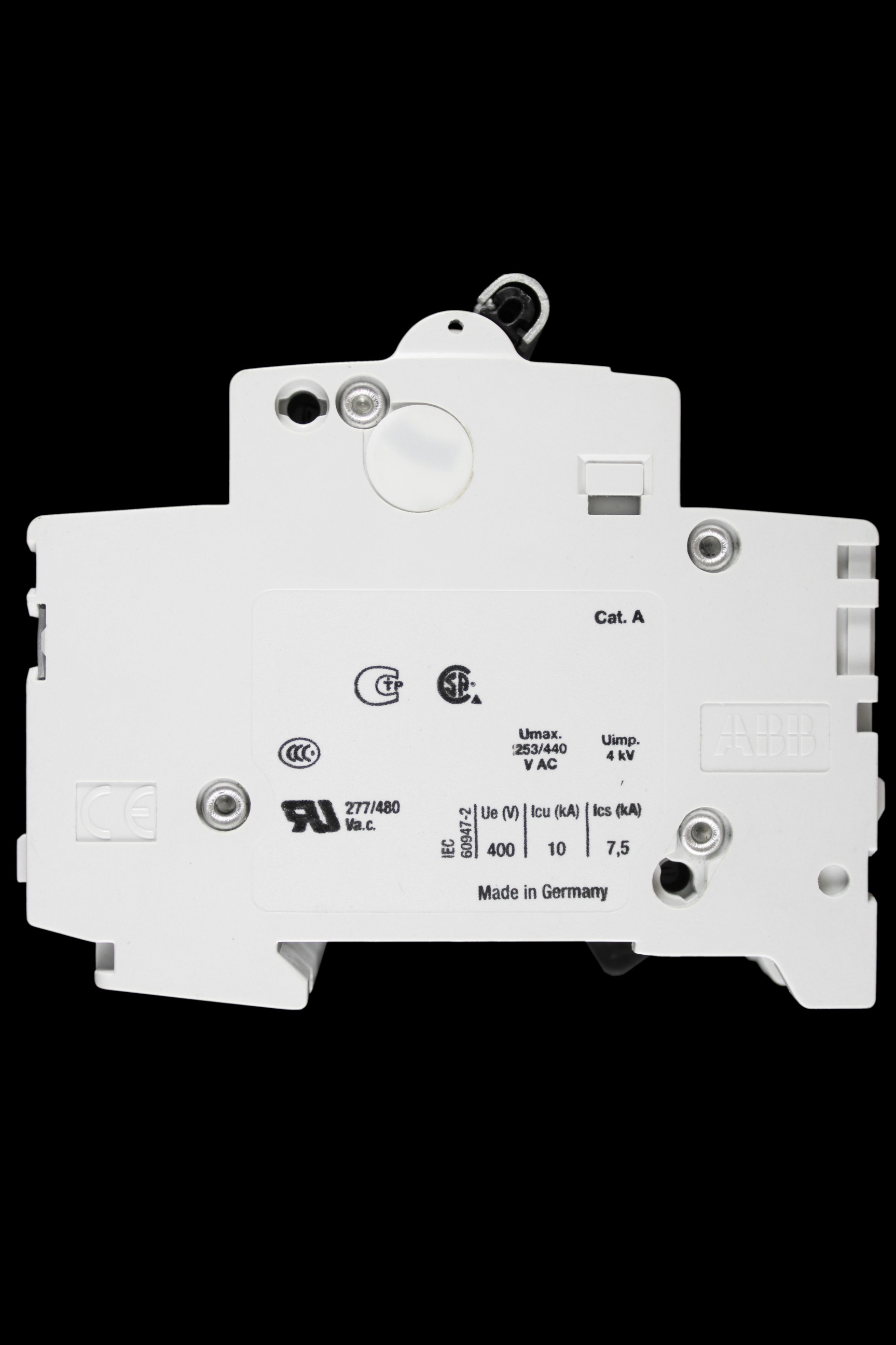 ABB 20 AMP CURVE K 6kA TRIPLE POLE MCB CIRCUIT BREAKER 2CDS253001R0487 S203