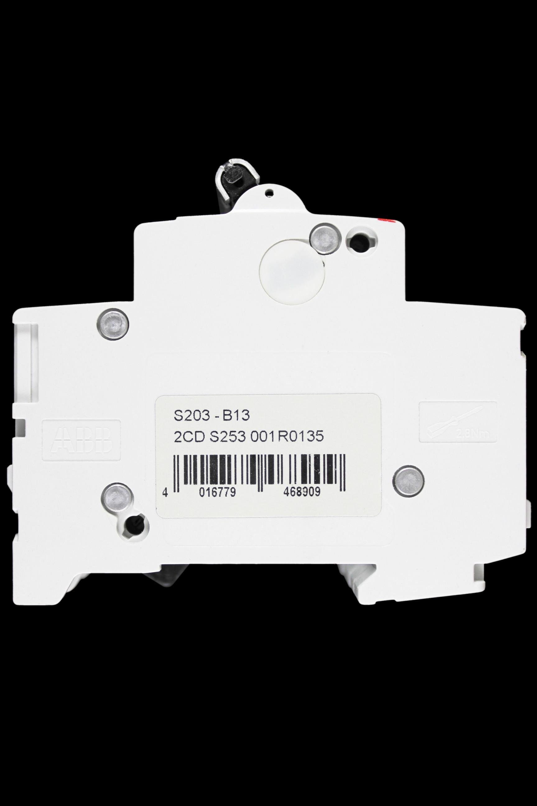 ABB 13 AMP CURVE B 6kA TRIPLE POLE MCB CIRCUIT BREAKER 2CDS253001R0135 S203