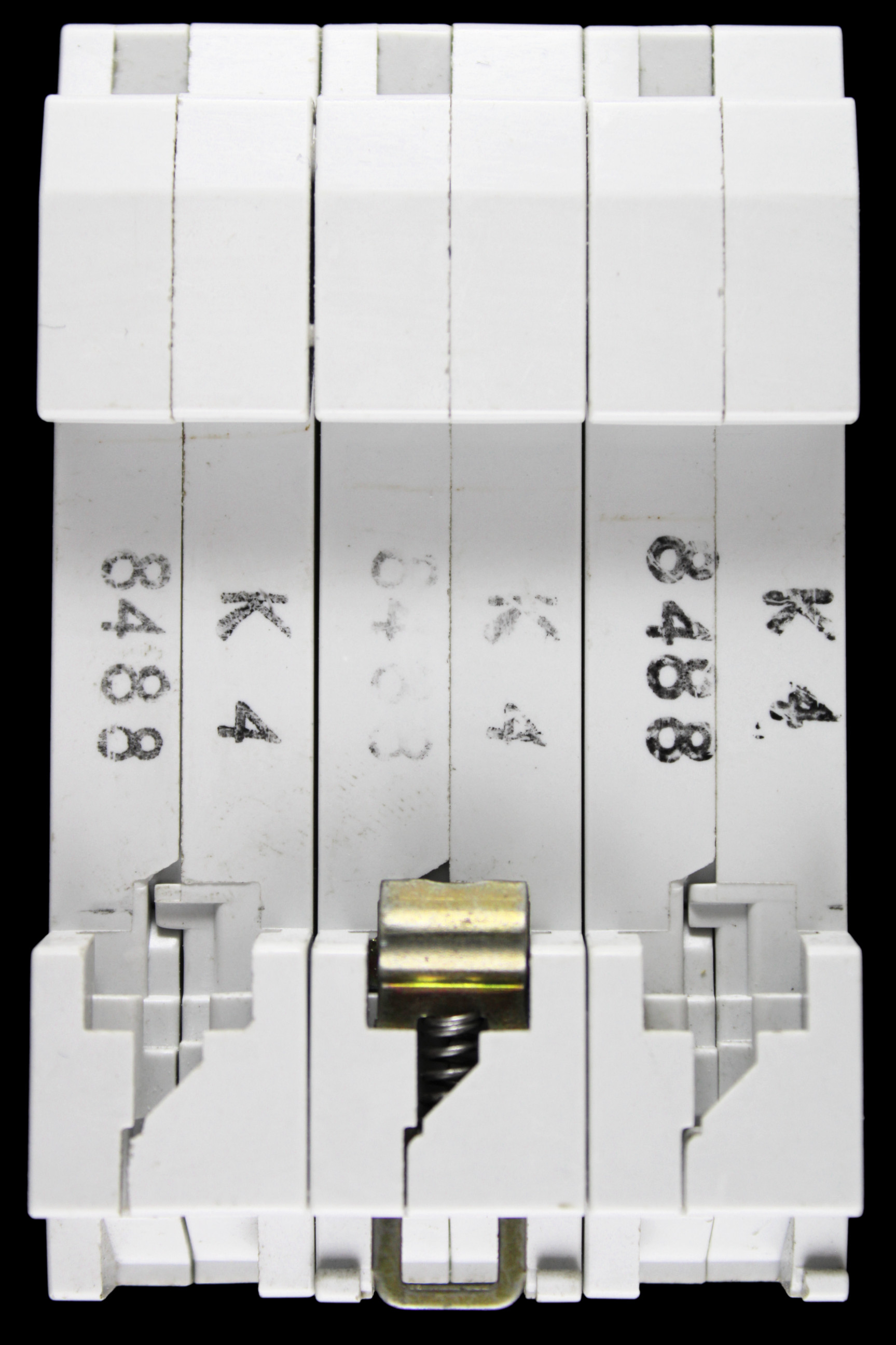 ABB 4 AMP CURVE K 6kA TRIPLE POLE MCB CIRCUIT BREAKER S273 STOTZ W