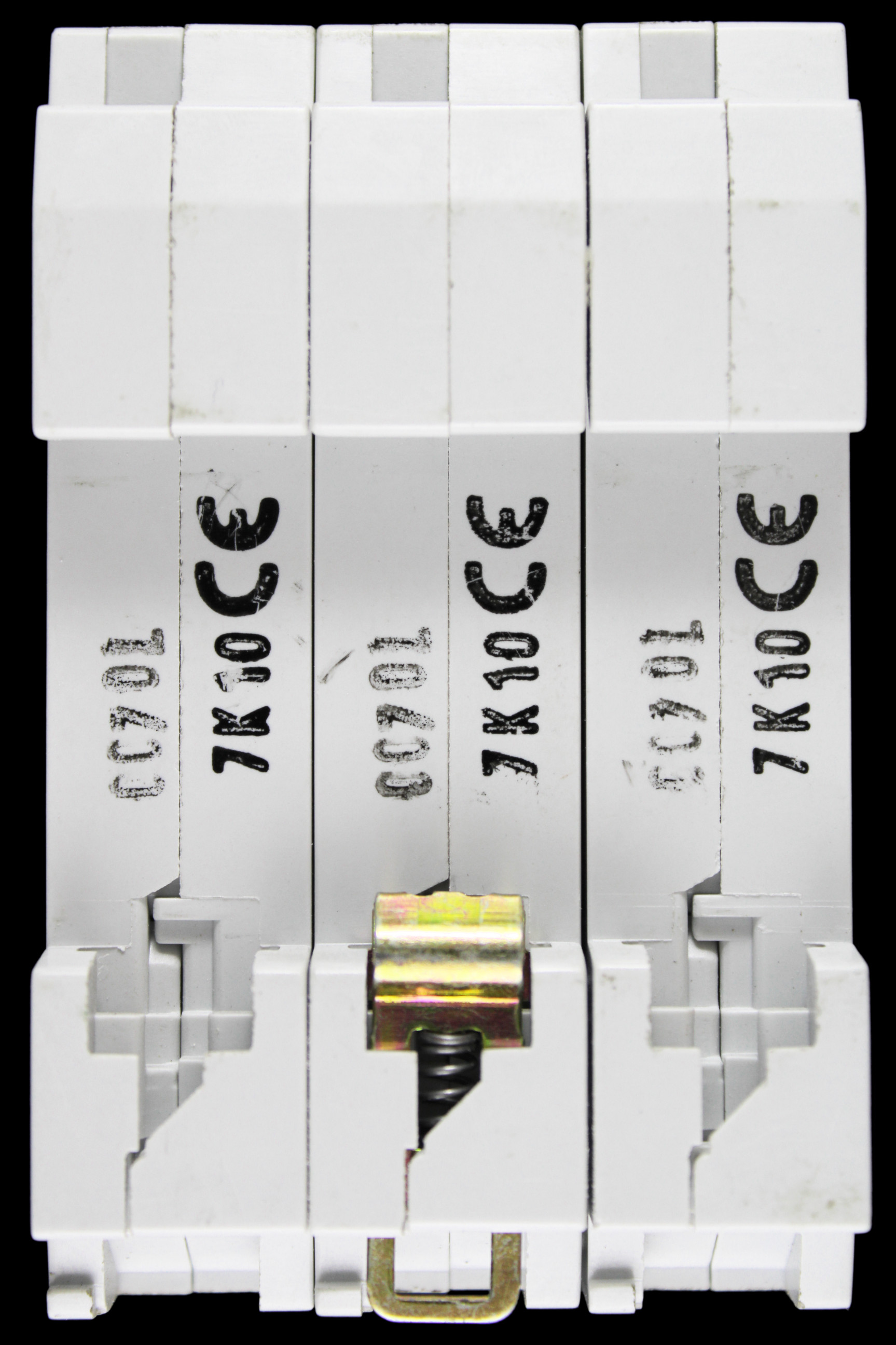 ABB 10 AMP CURVE K 6kA TRIPLE POLE MCB CIRCUIT BREAKER S273
