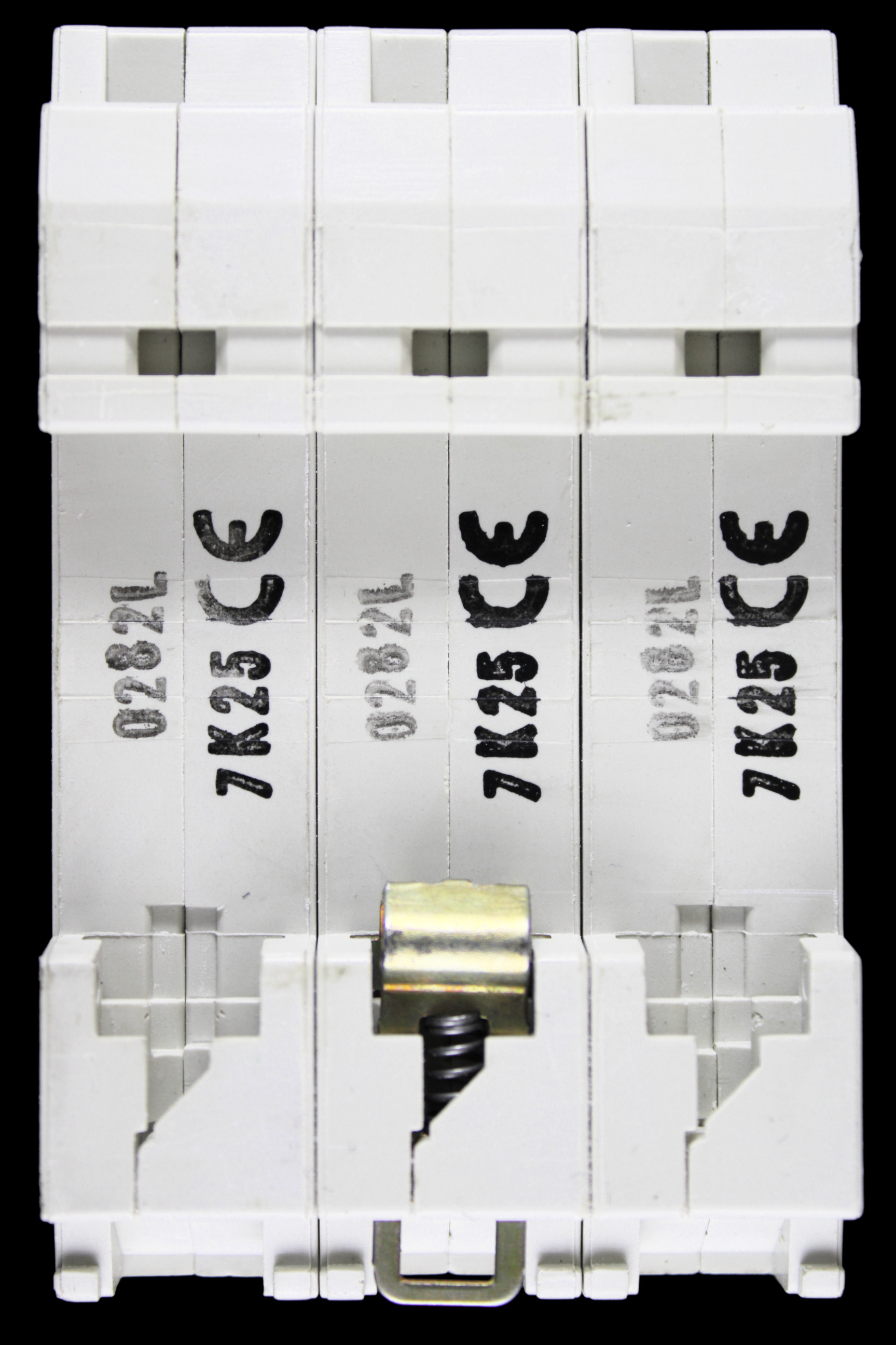 ABB 25 AMP CURVE K 6kA TRIPLE POLE MCB CIRCUIT BREAKER S273