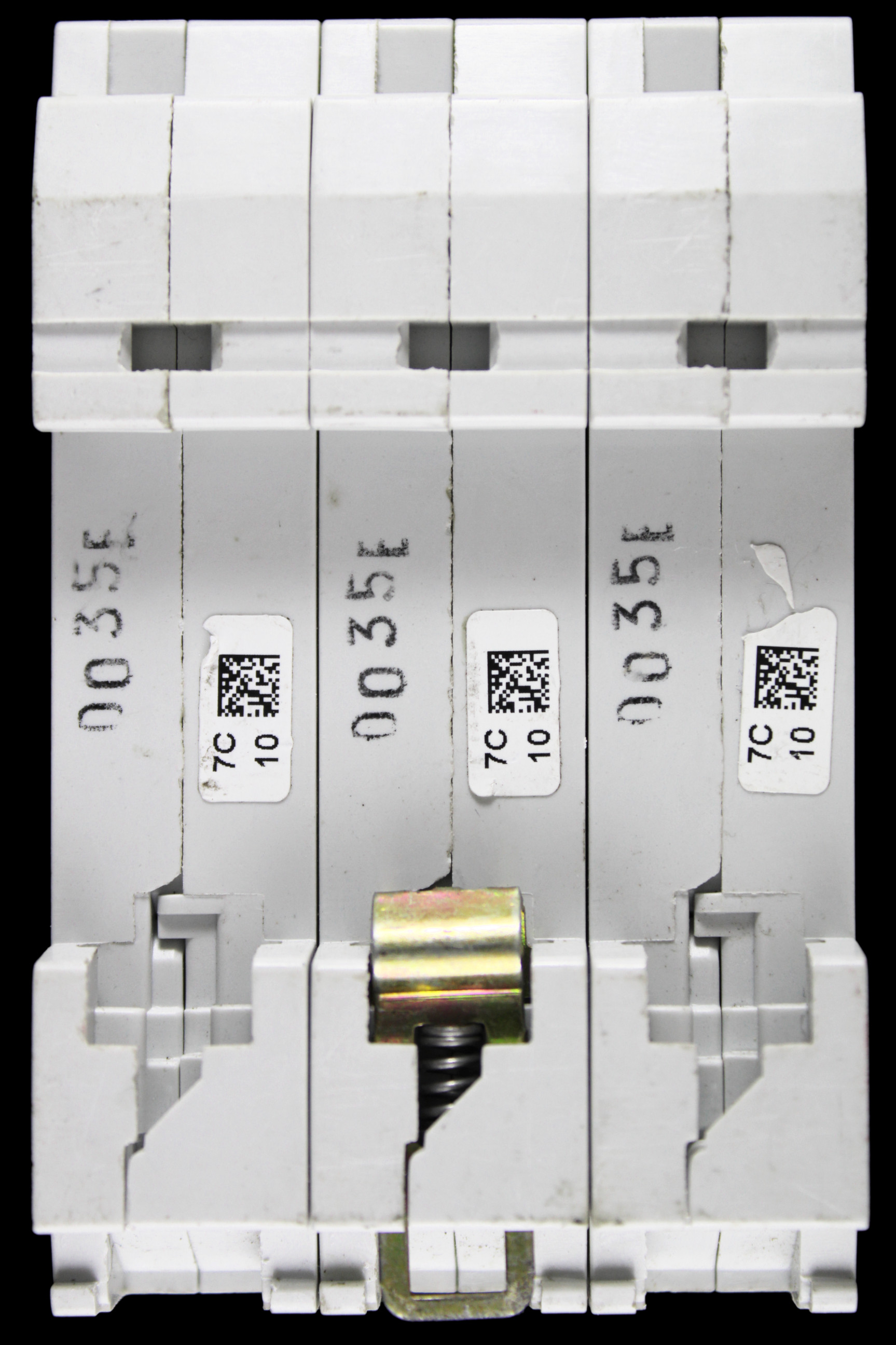 ABB 10 AMP CURVE C 10kA TRIPLE POLE MCB CIRCUIT BREAKER S273