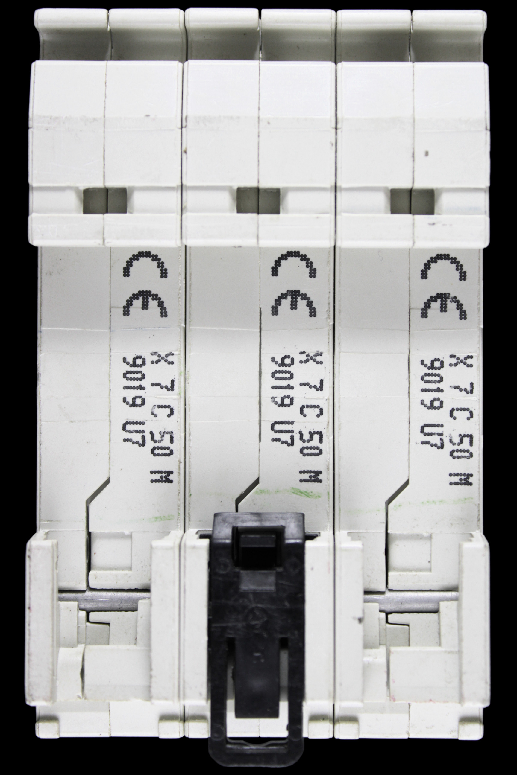 ABB 50 AMP CURVE C 10kA TRIPLE POLE MCB CIRCUIT BREAKER S273