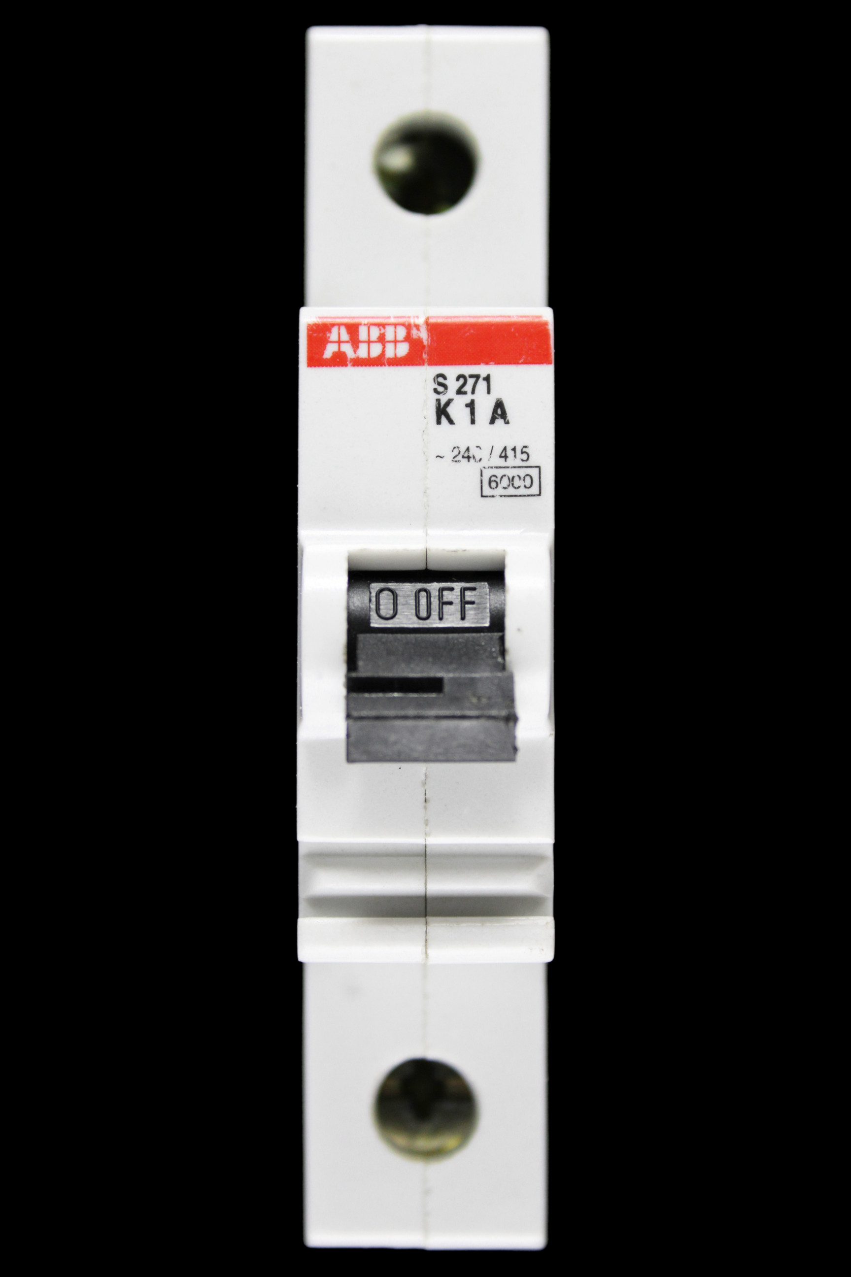 ABB 1 AMP CURVE K 6kA MCB CIRCUIT BREAKER S271