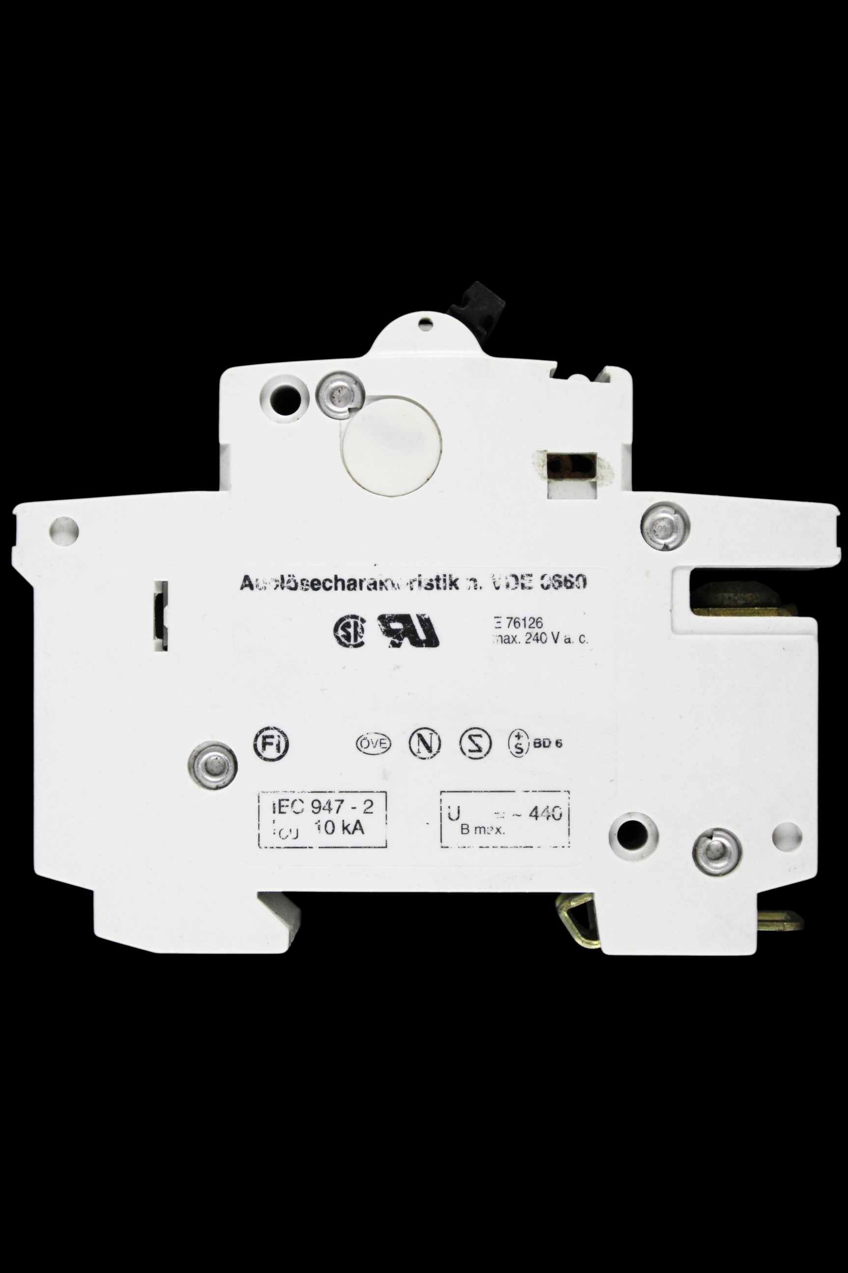 ABB 10 AMP CURVE K 6kA MCB CIRCUIT BREAKER 240/415V S271