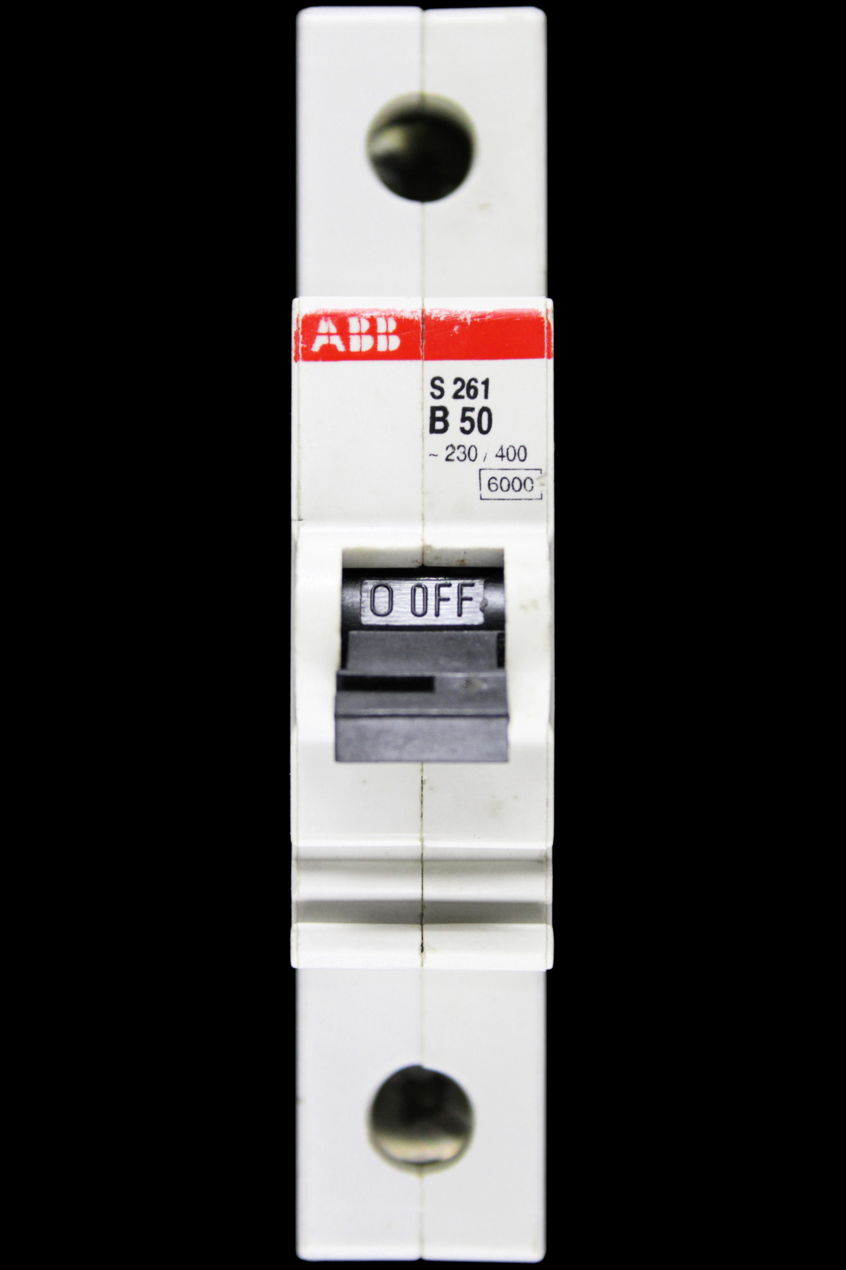 ABB 50 AMP CURVE B 6kA MCB CIRCUIT BREAKER S261