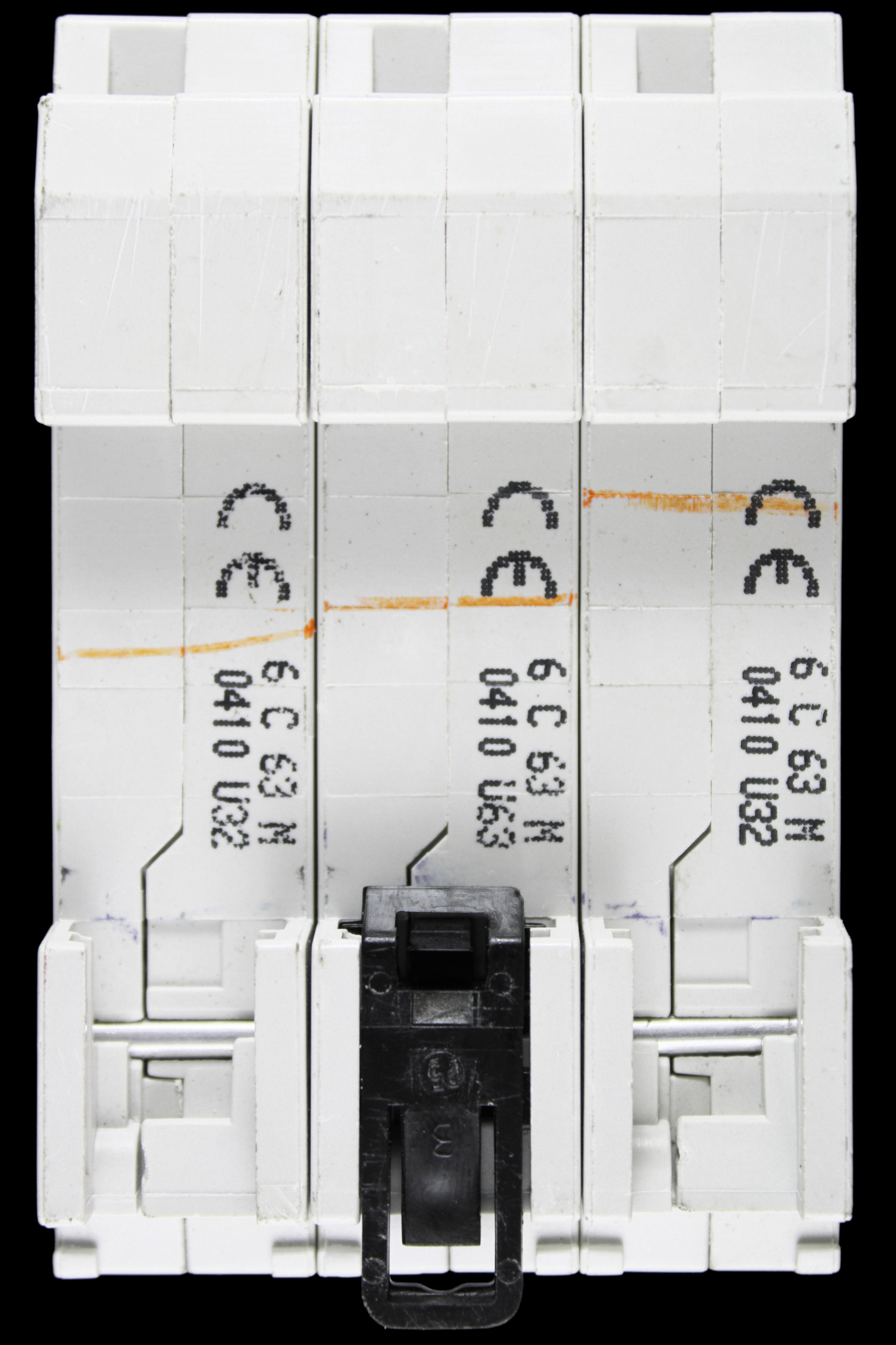 ABB 63 AMP CURVE C 6kA TRIPLE POLE MCB CIRCUIT BREAKER S263