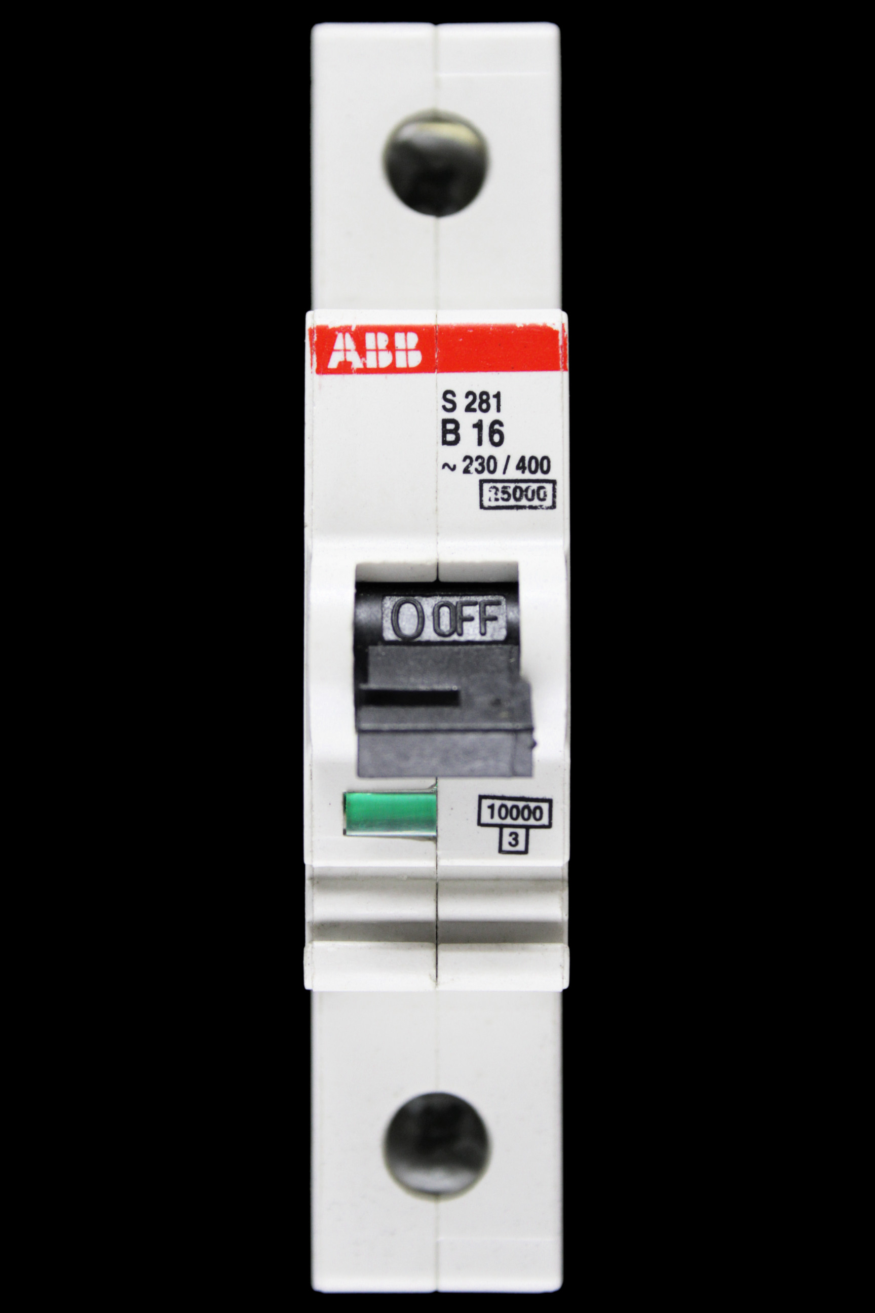 ABB 16 AMP CURVE B 25kA MCB CIRCUIT BREAKER S281