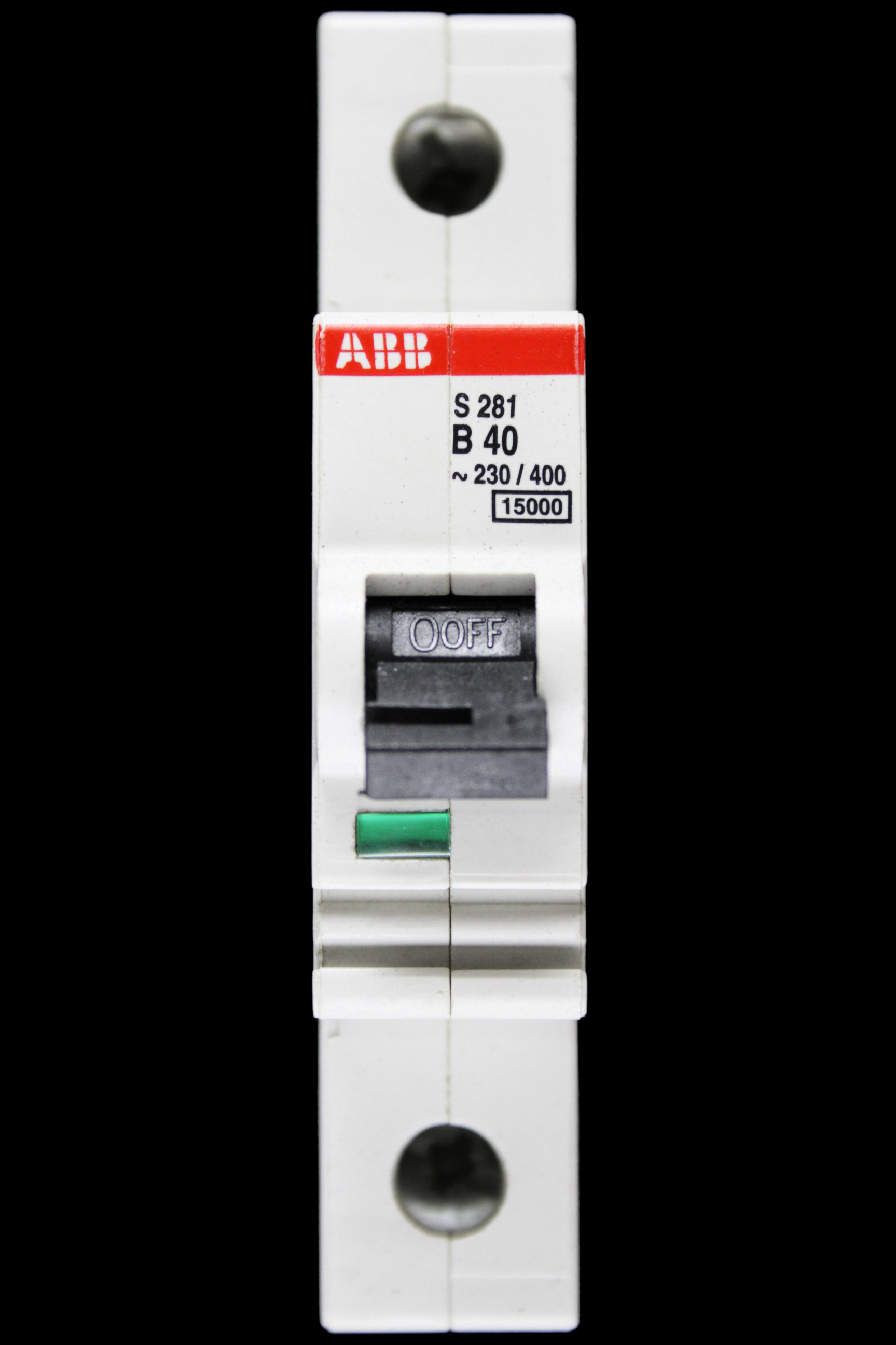 ABB 40 AMP CURVE B 15kA MCB CIRCUIT BREAKER S281