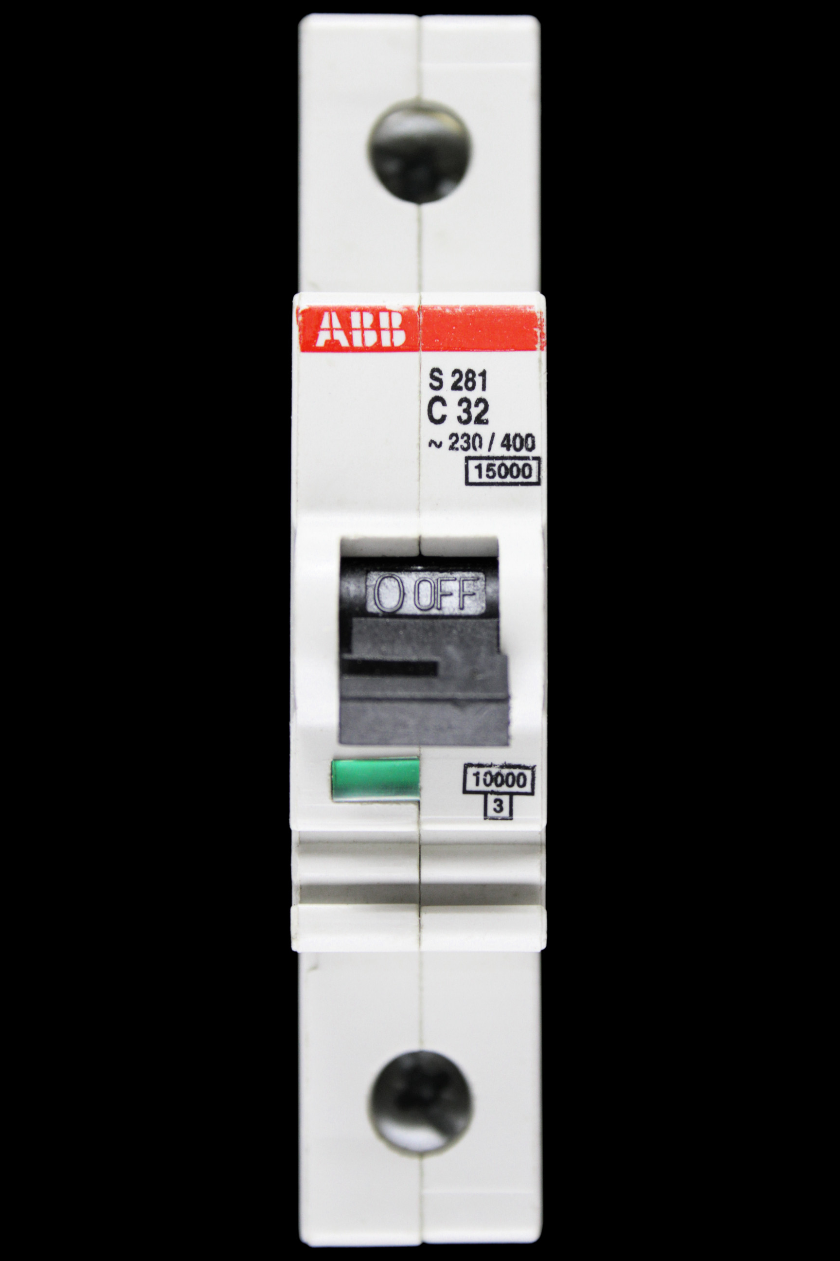 ABB 32 AMP CURVE C 15kA MCB CIRCUIT BREAKER S281