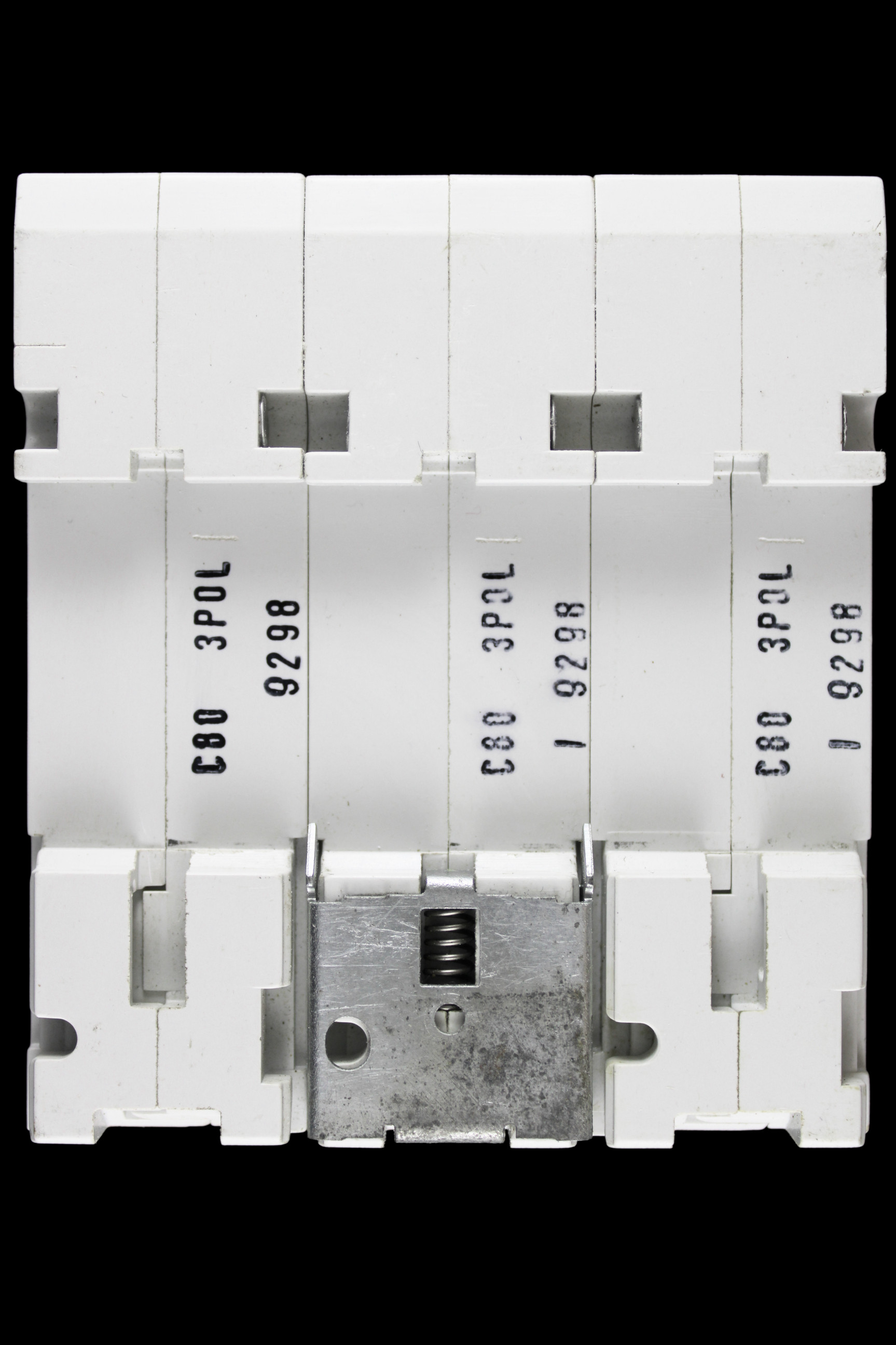 ABB 80 AMP CURVE C 10kA TRIPLE POLE MCB CIRCUIT BREAKER S293