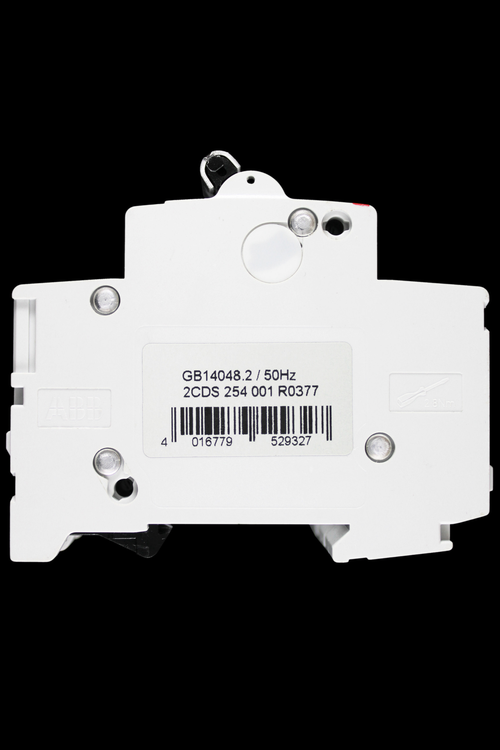 ABB 6 AMP CURVE K 6kA FOUR POLE MCB CIRCUIT BREAKER S204 2CDS254001R0377