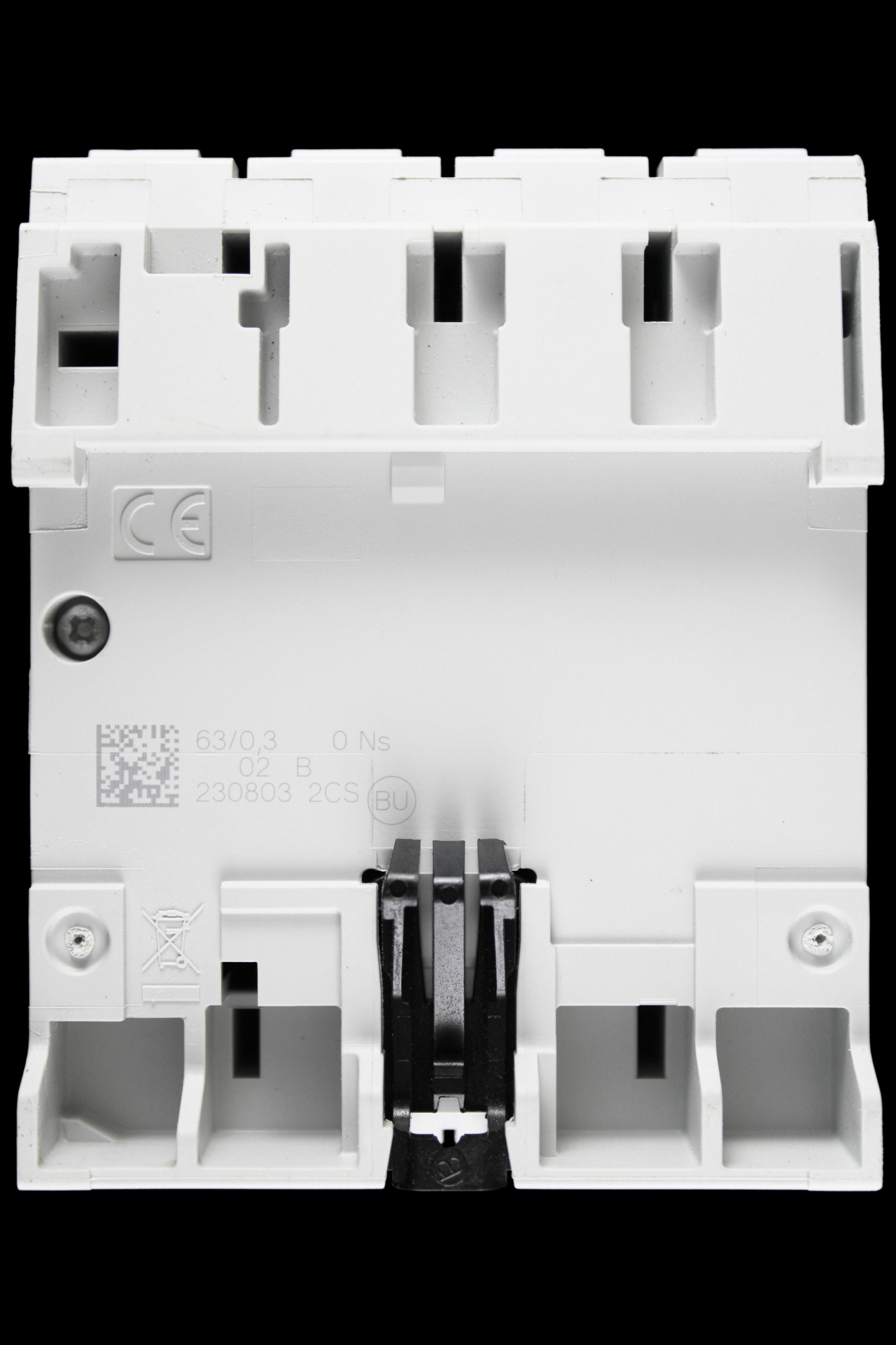 ABB 63 AMP 300mA FOUR POLE RCCB TYPE A F204 2CSF204123R3630