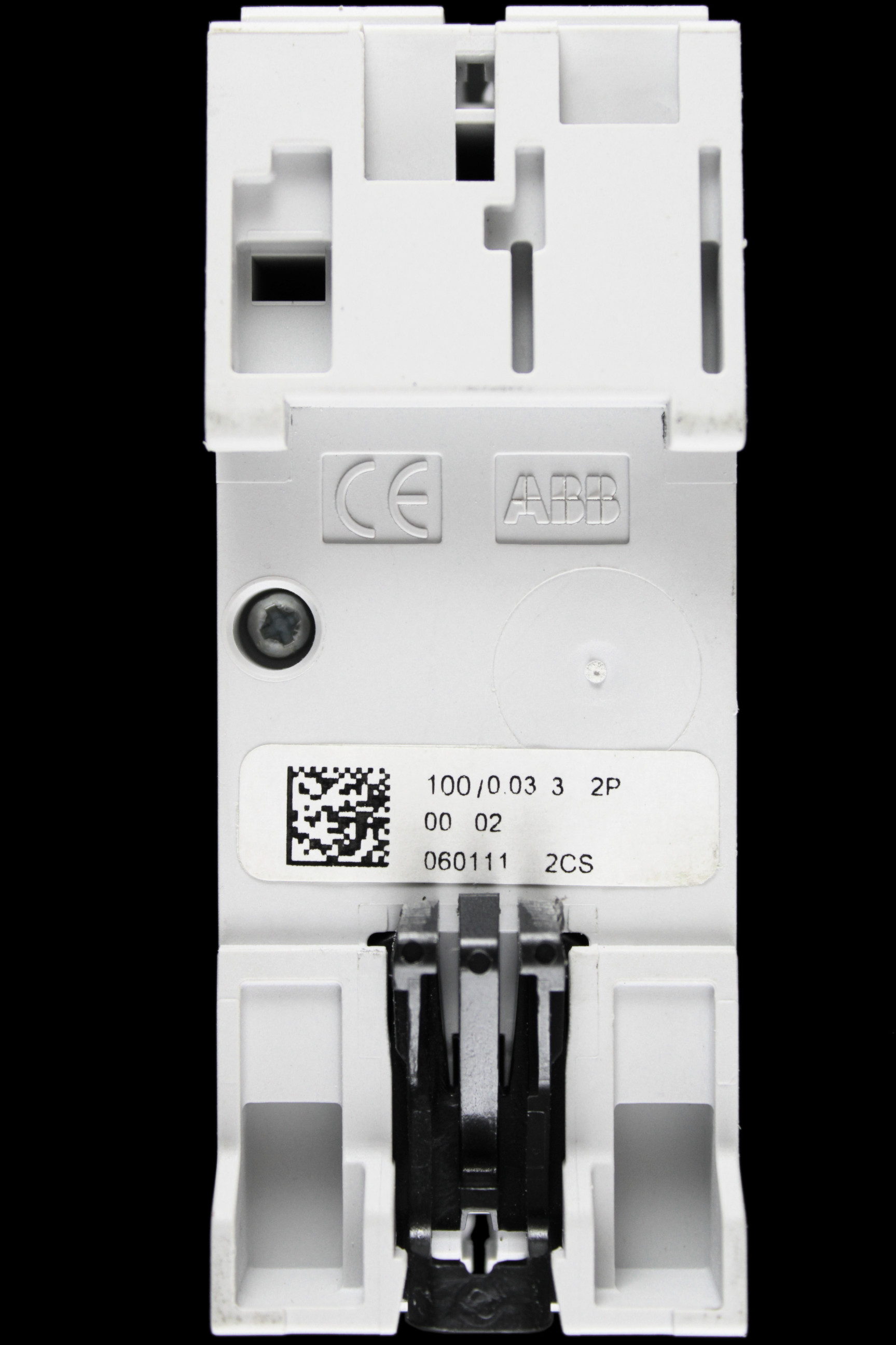 ABB 100 AMP 30mA DOUBLE POLE RCCB TYPE AC F202 2CSF202001U1900