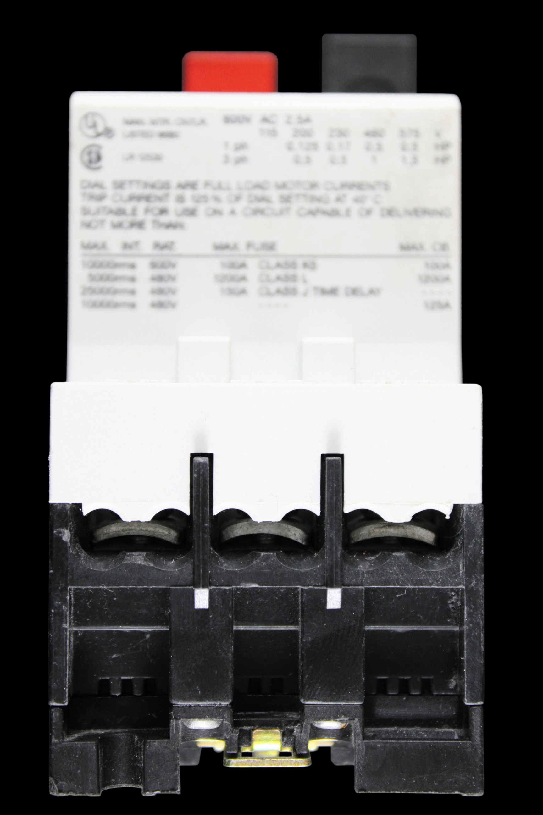 AEG 1.6-2.5A MOTOR STARTER 910-201-206 MBS25