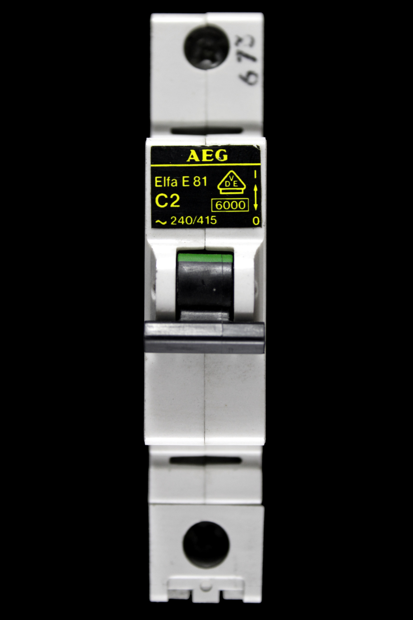AEG C 2 MCB 6kA CIRCUIT BREAKER ELFA E81