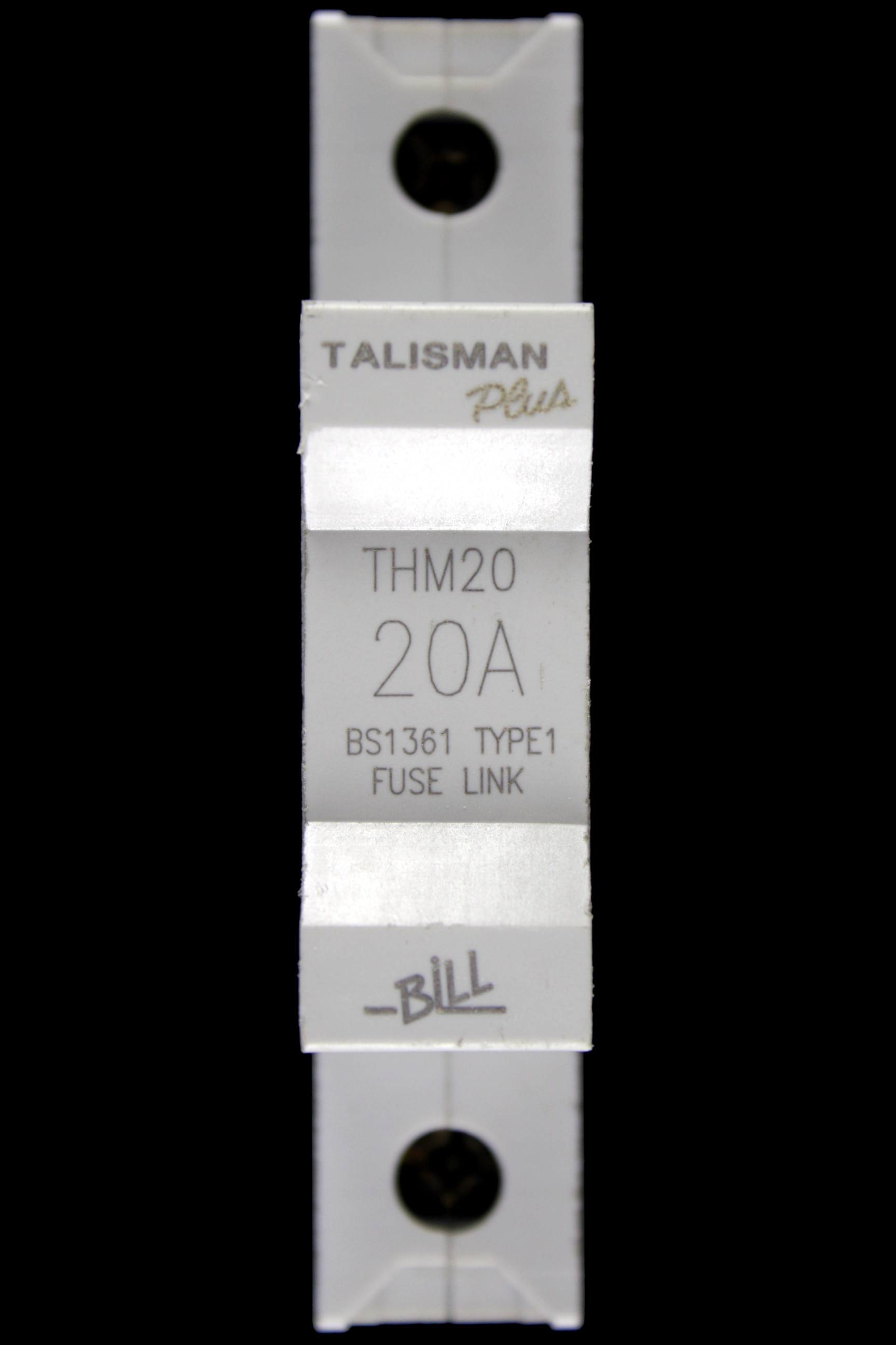 BILL 20 AMP TYPE 1 HRC FUSE LINK HOLDER CARRIER THM20