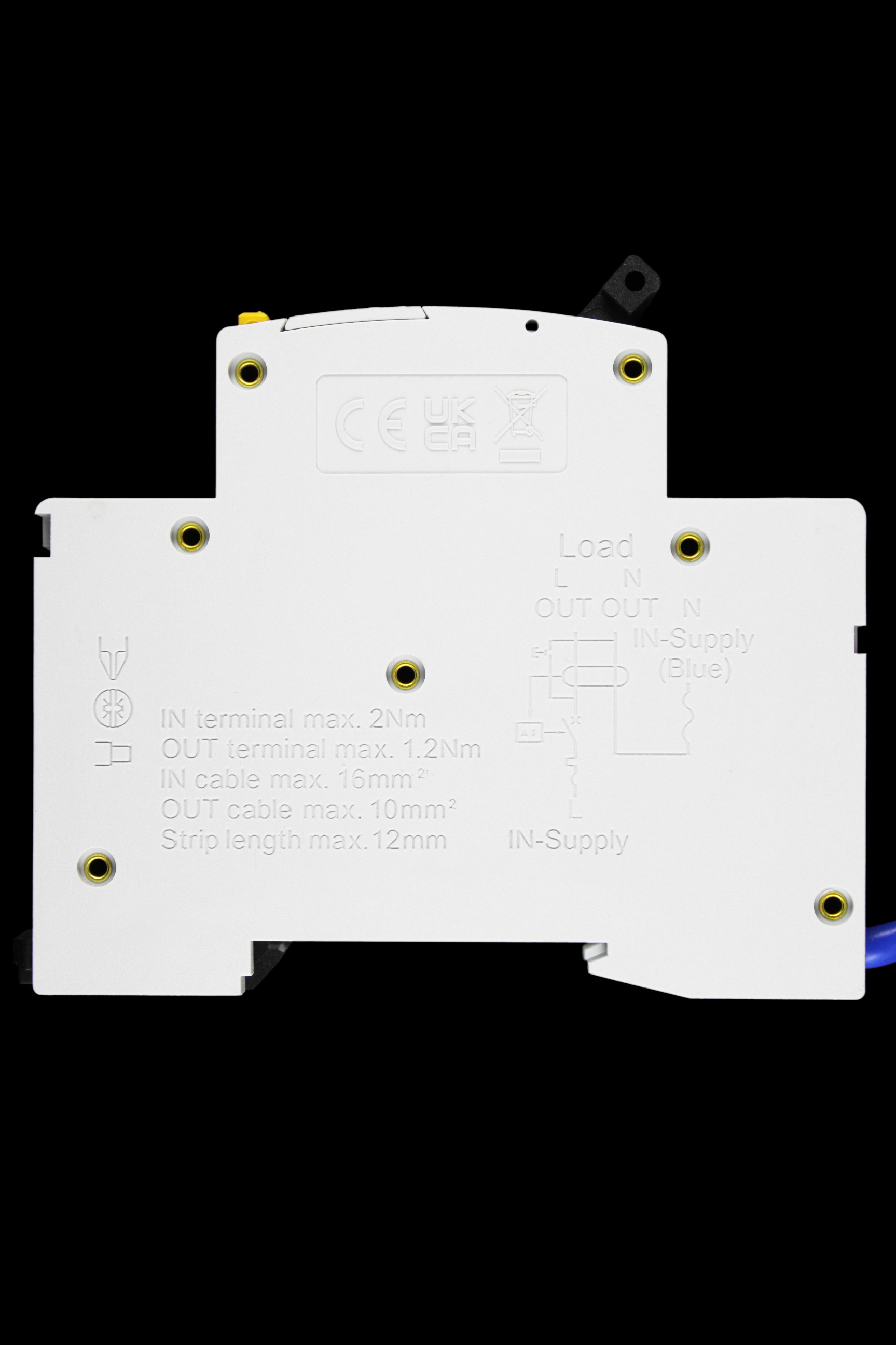 BG BRITISH GENERAL 16 AMP CURVE B 6kA 30mA RCBO TYPE AC CUCRB16