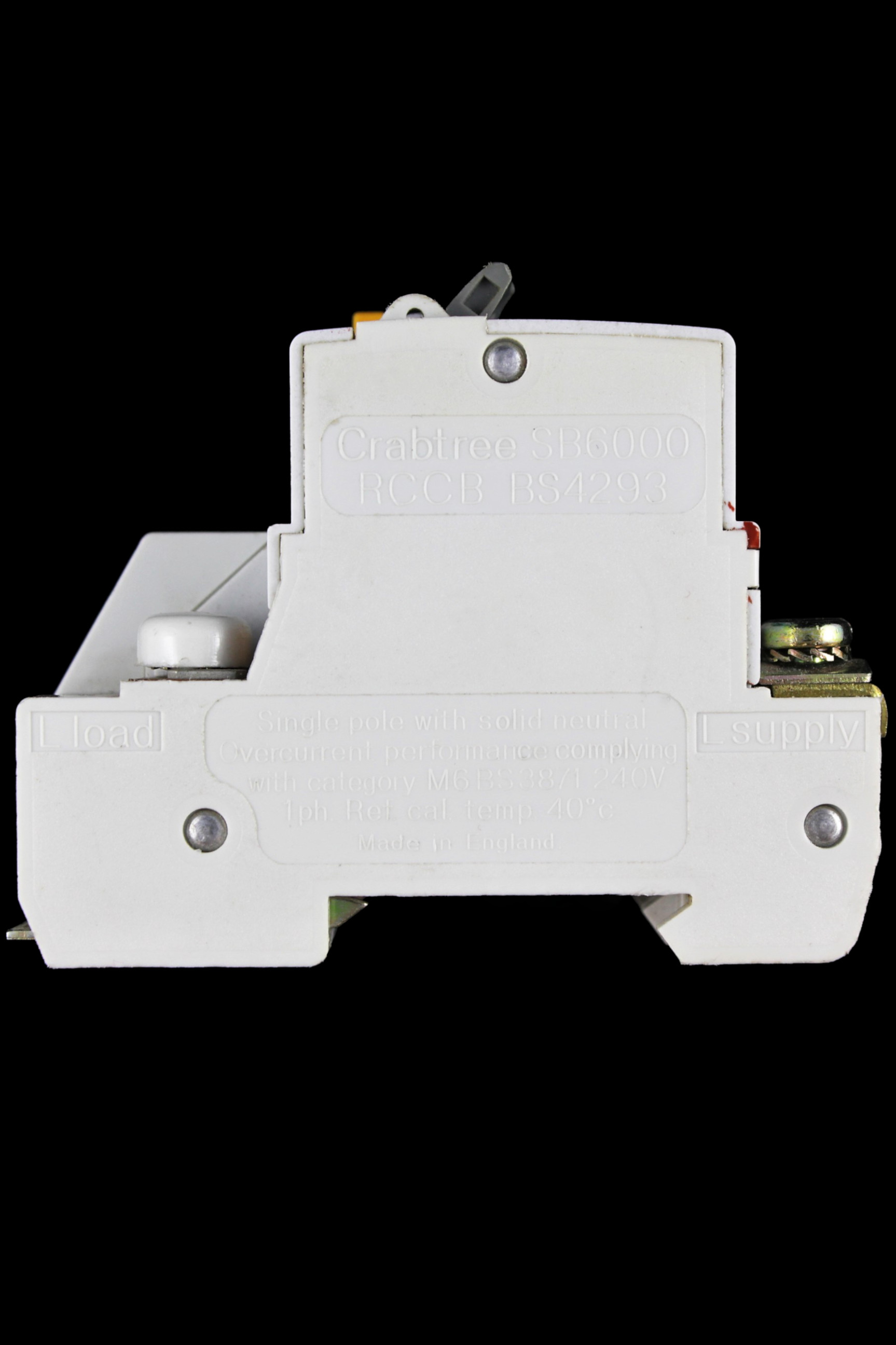 CRABTREE 32 AMP TYPE 1 M6 30mA DOUBLE POLE RCCB RCBO SB6000