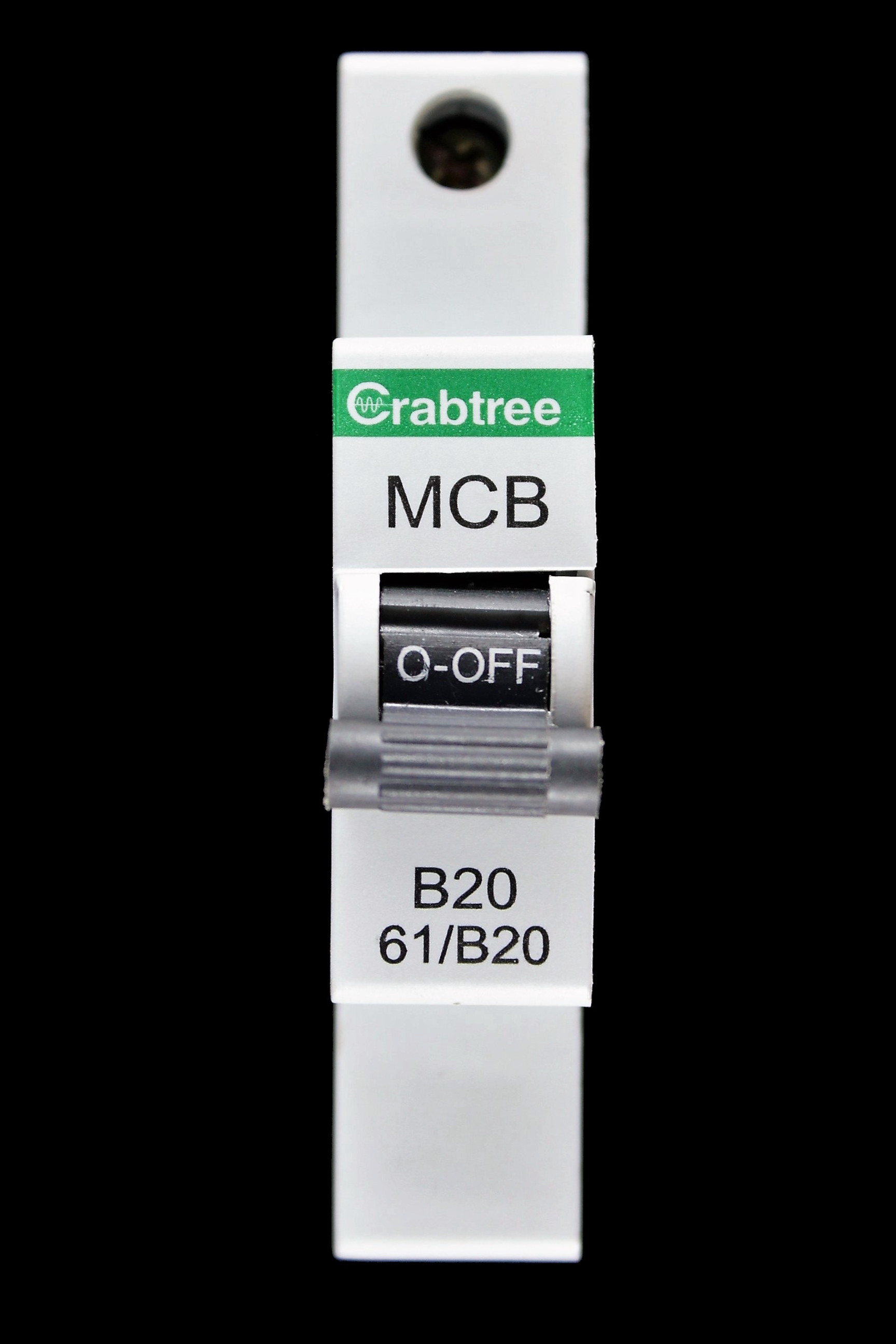 CRABTREE 20 AMP CURVE B 6kA MCB CIRCUIT BREAKER 61/B20 STARBREAKER