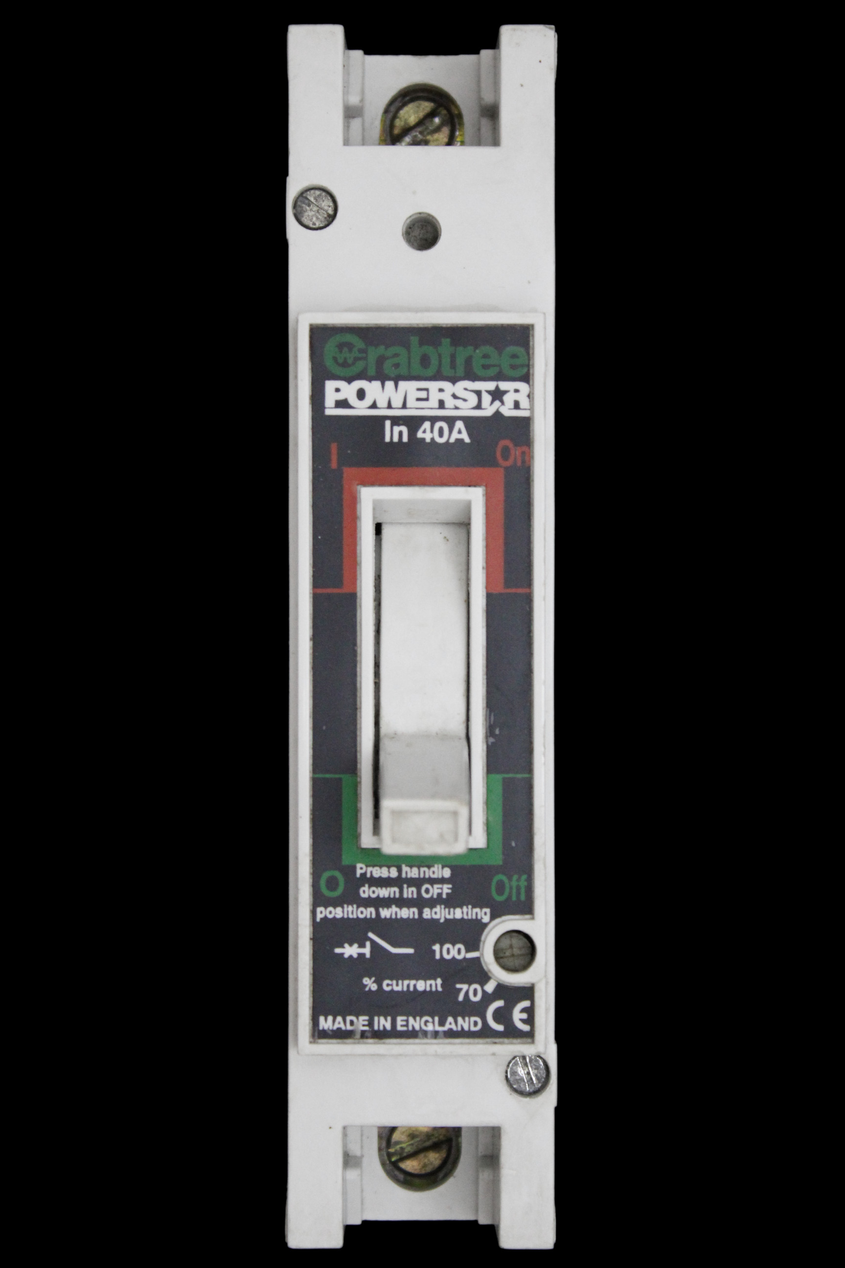 CRABTREE 40 AMP 50kA MCCB POWERSTAR