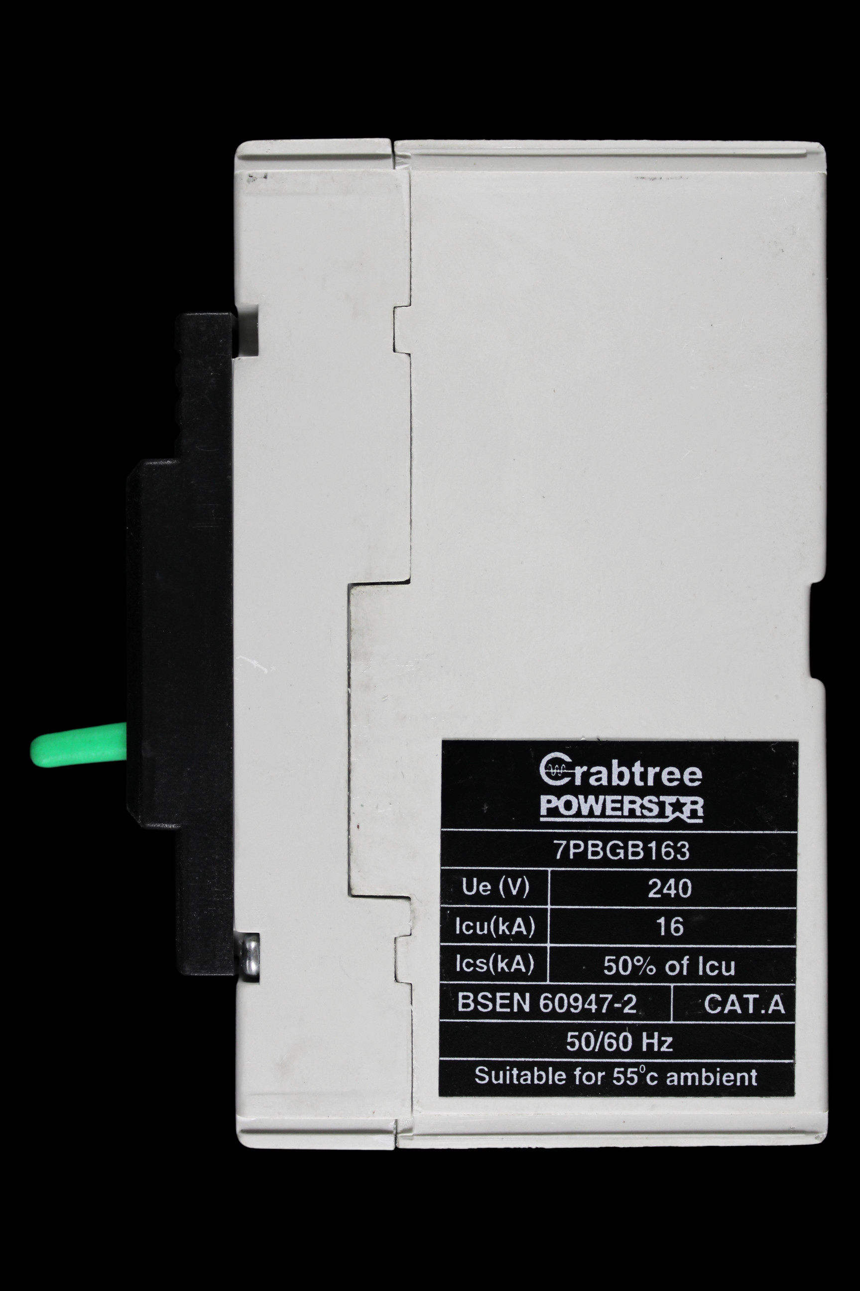 CRABTREE 63 MCCB 16kA 7PBGB163 POWERSTAR