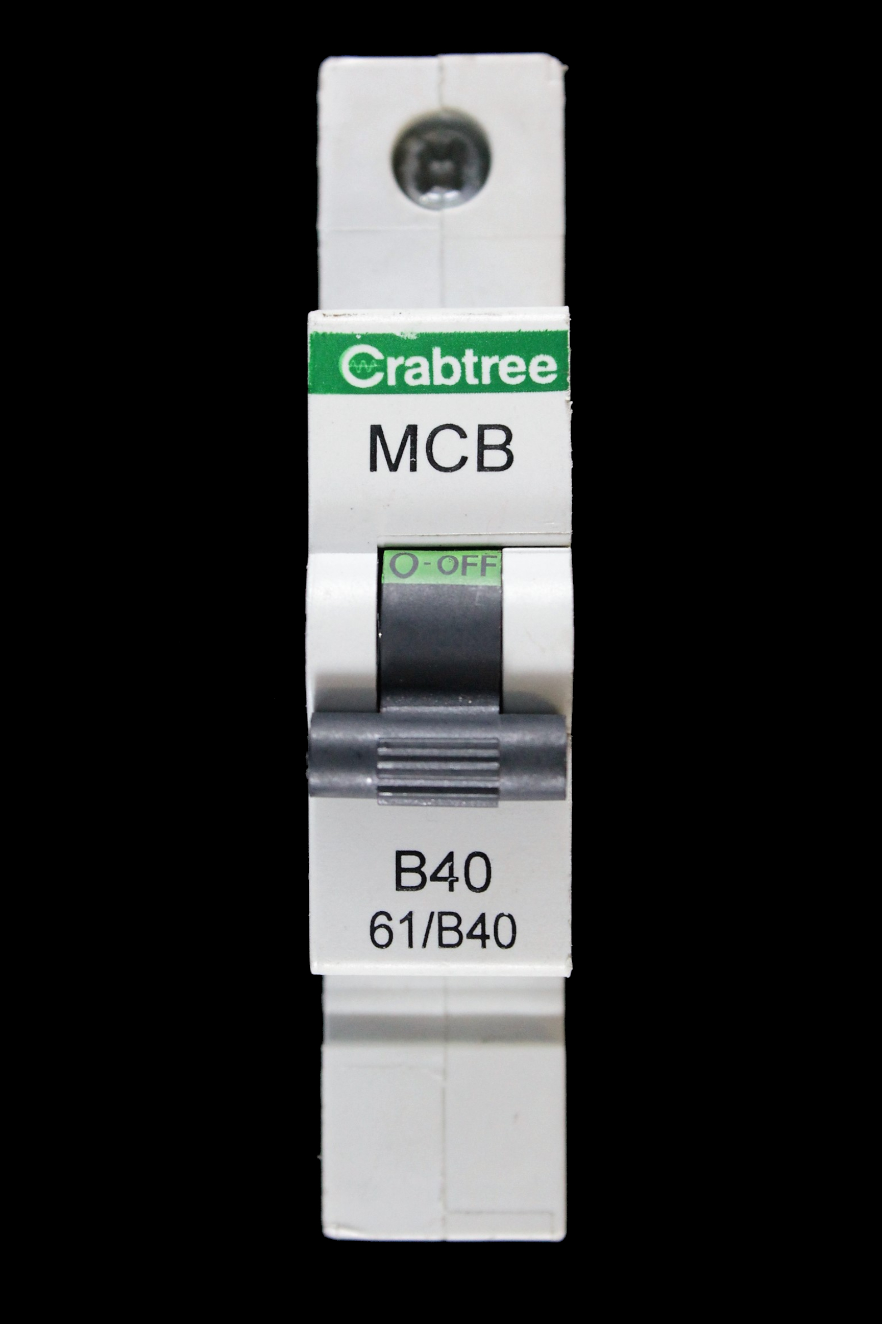 CRABTREE 40 AMP CURVE B 6kA MCB CIRCUIT BREAKER STARBREAKER 61/B40 BC