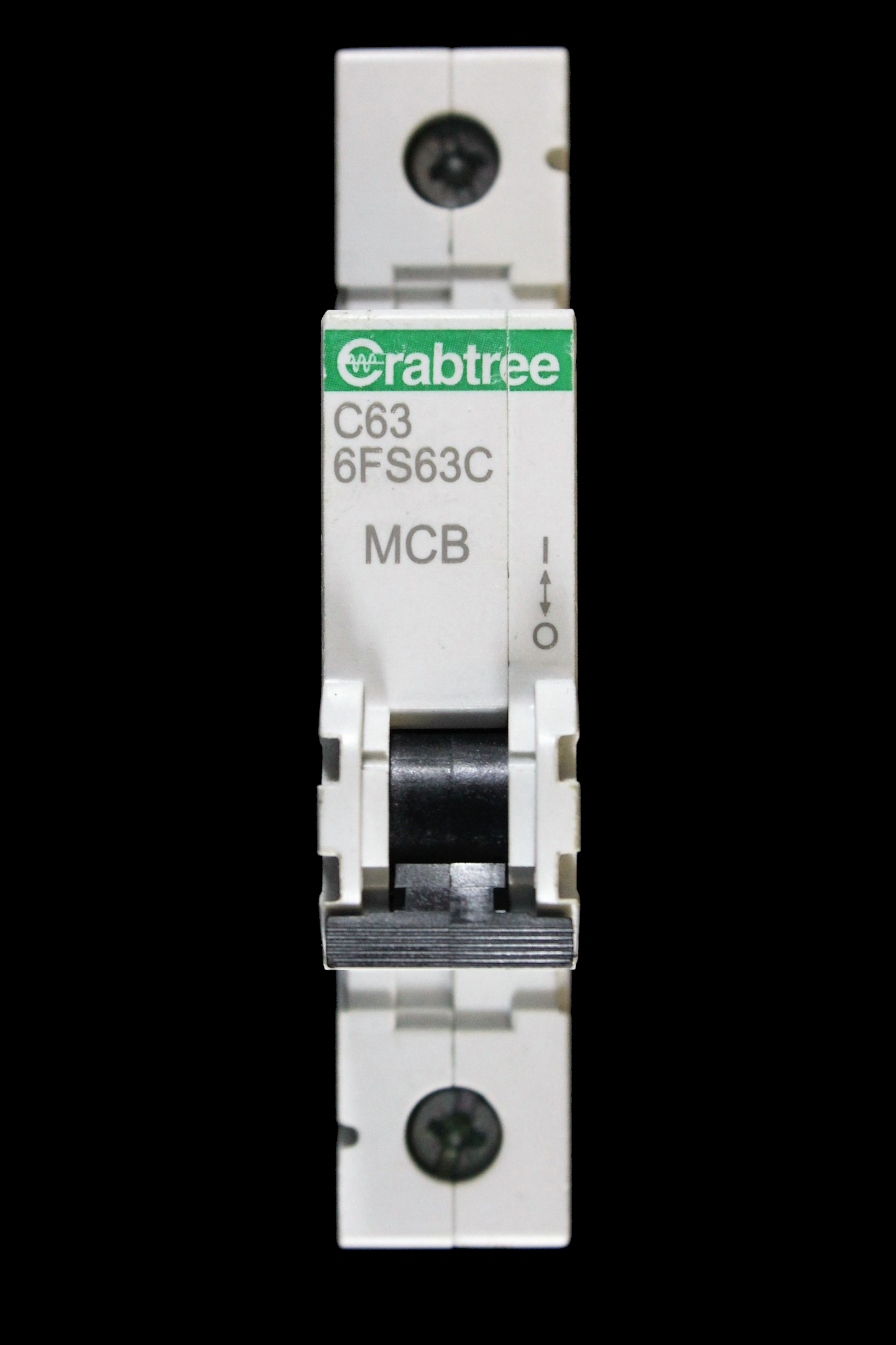 CRABTREE C 63 MCB 6kA CIRCUIT BREAKER LOADSTAR 6FS63C