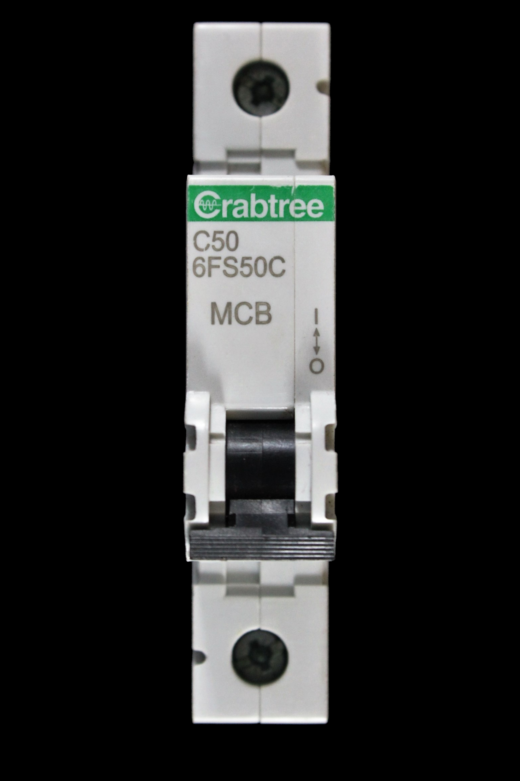 CRABTREE C 50 MCB 6kA CIRCUIT BREAKER LOADSTAR 6FS50C
