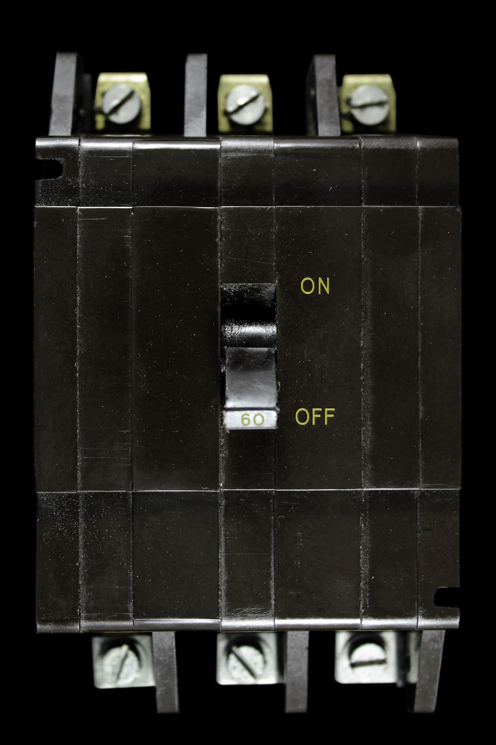CRABTREE 60 AMP CURVE C M4.5 TRIPLE POLE MCB CIRCUIT BREAKER 53/60 C-50 C50