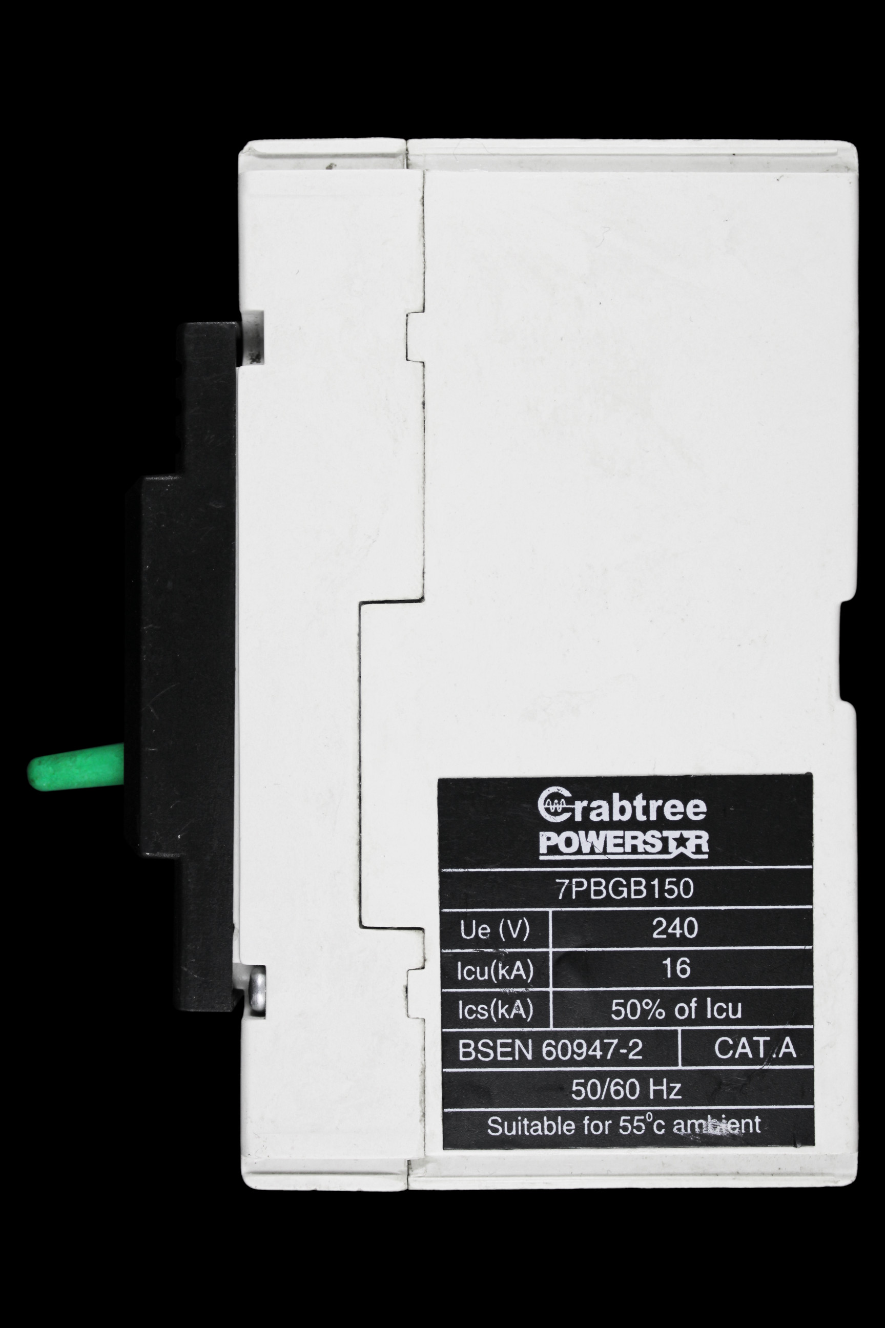 CRABTREE 50 AMP 16kA MCCB 7PBGB150 POWERSTAR